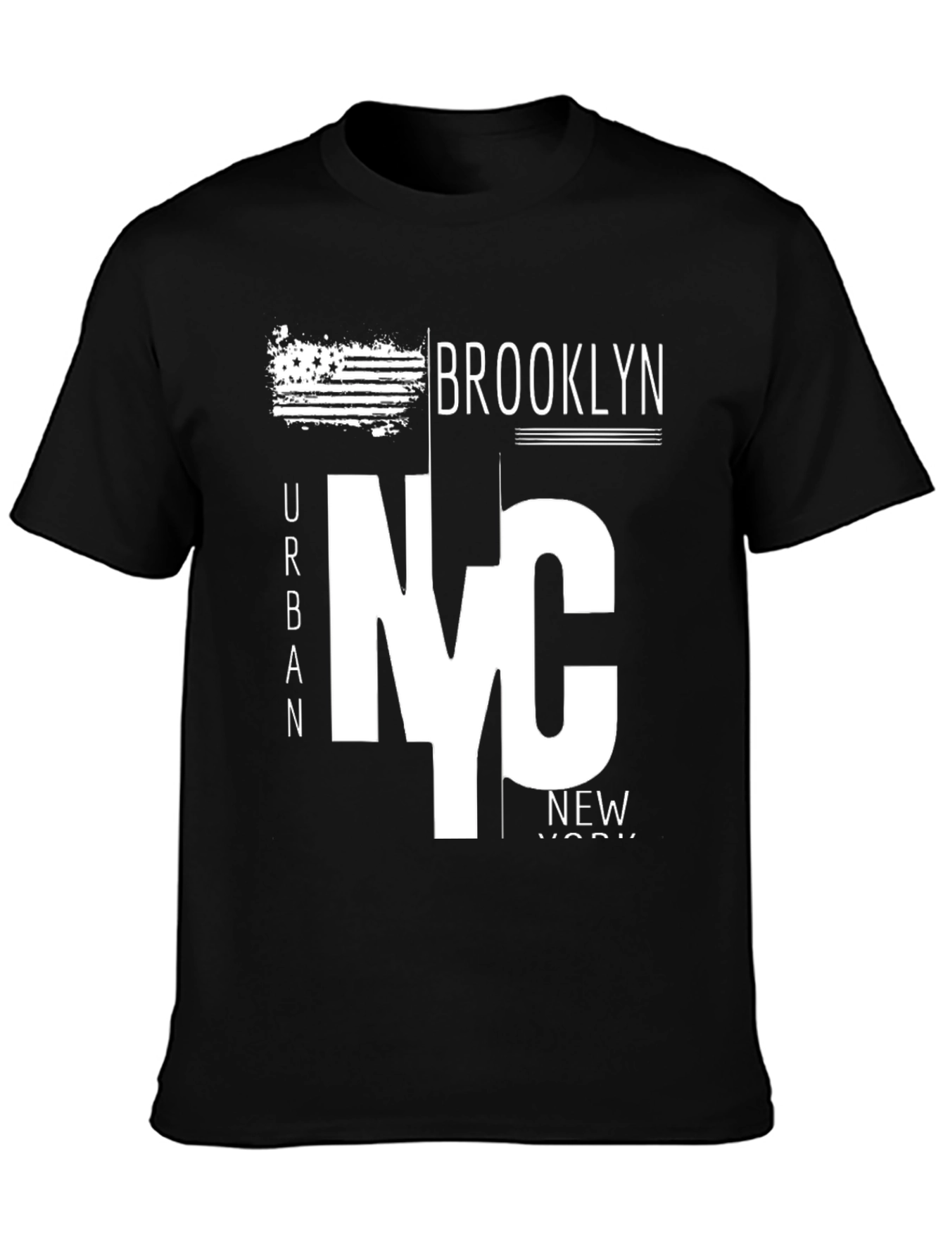 NYC Brooklyn Urban Graphic T-Shirt