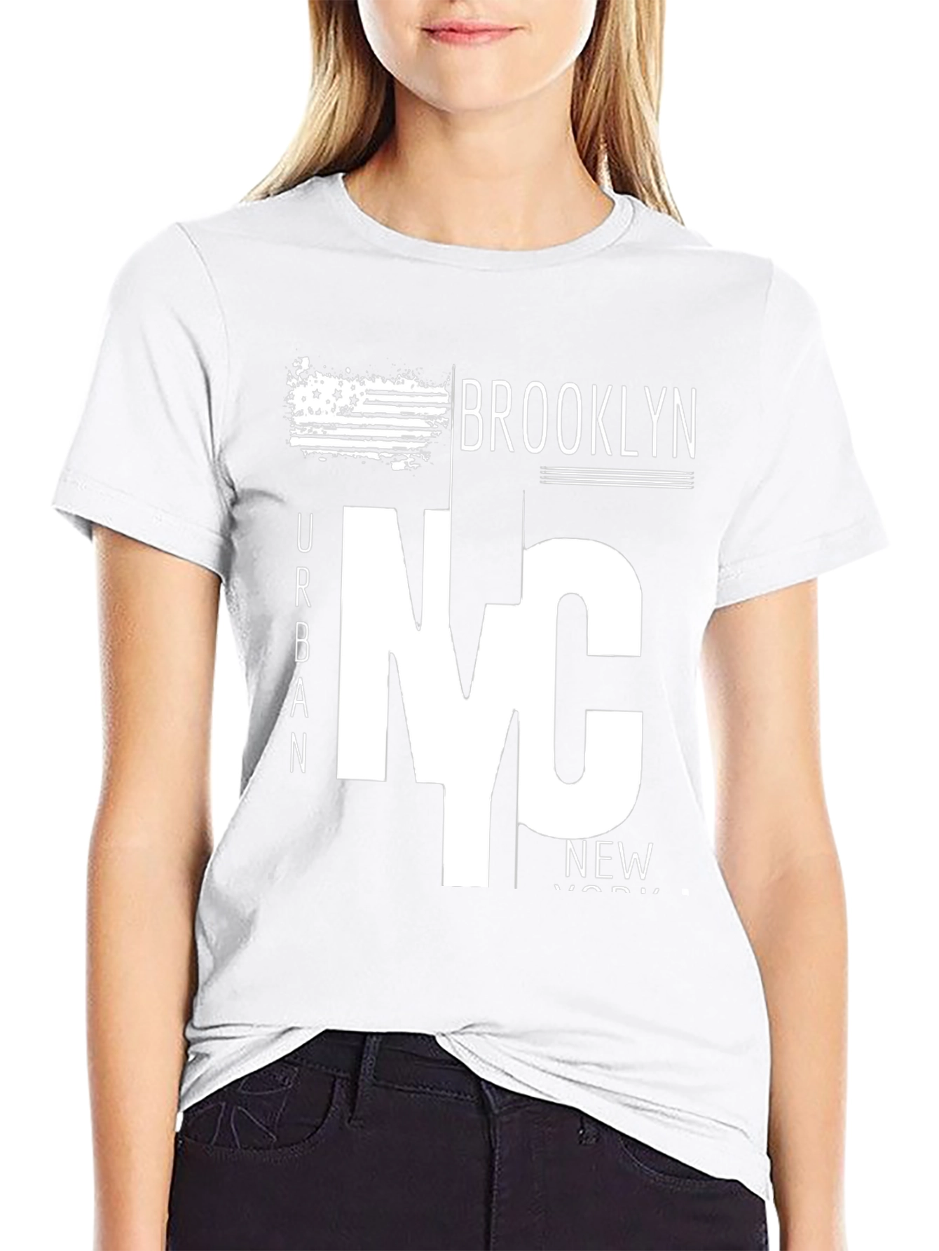 NYC Brooklyn Urban Graphic T-Shirt