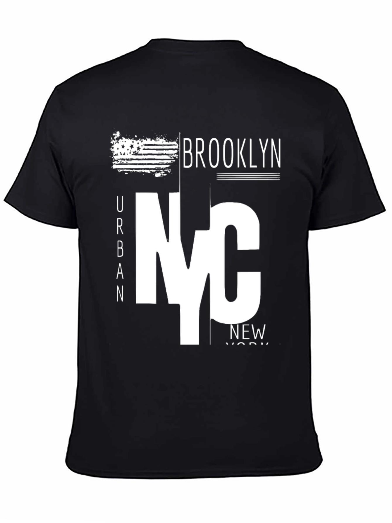 NYC Brooklyn Urban Graphic T-Shirt