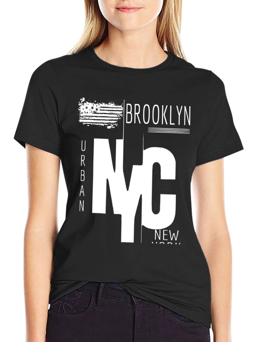 NYC Brooklyn Urban Graphic T-Shirt
