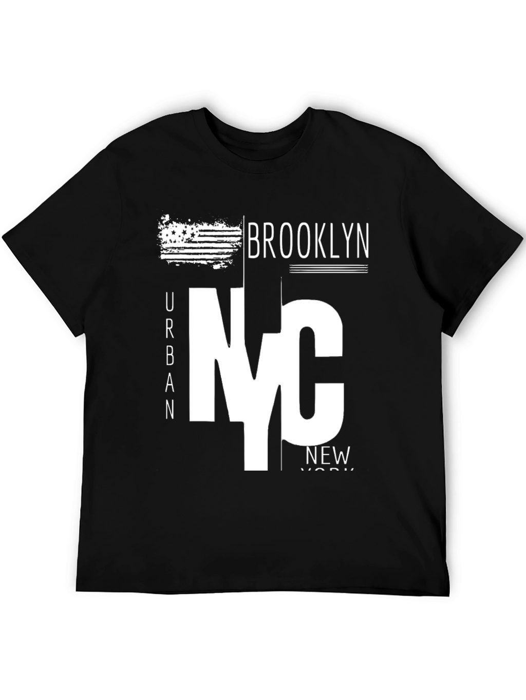 NYC Brooklyn Urban Graphic T-Shirt