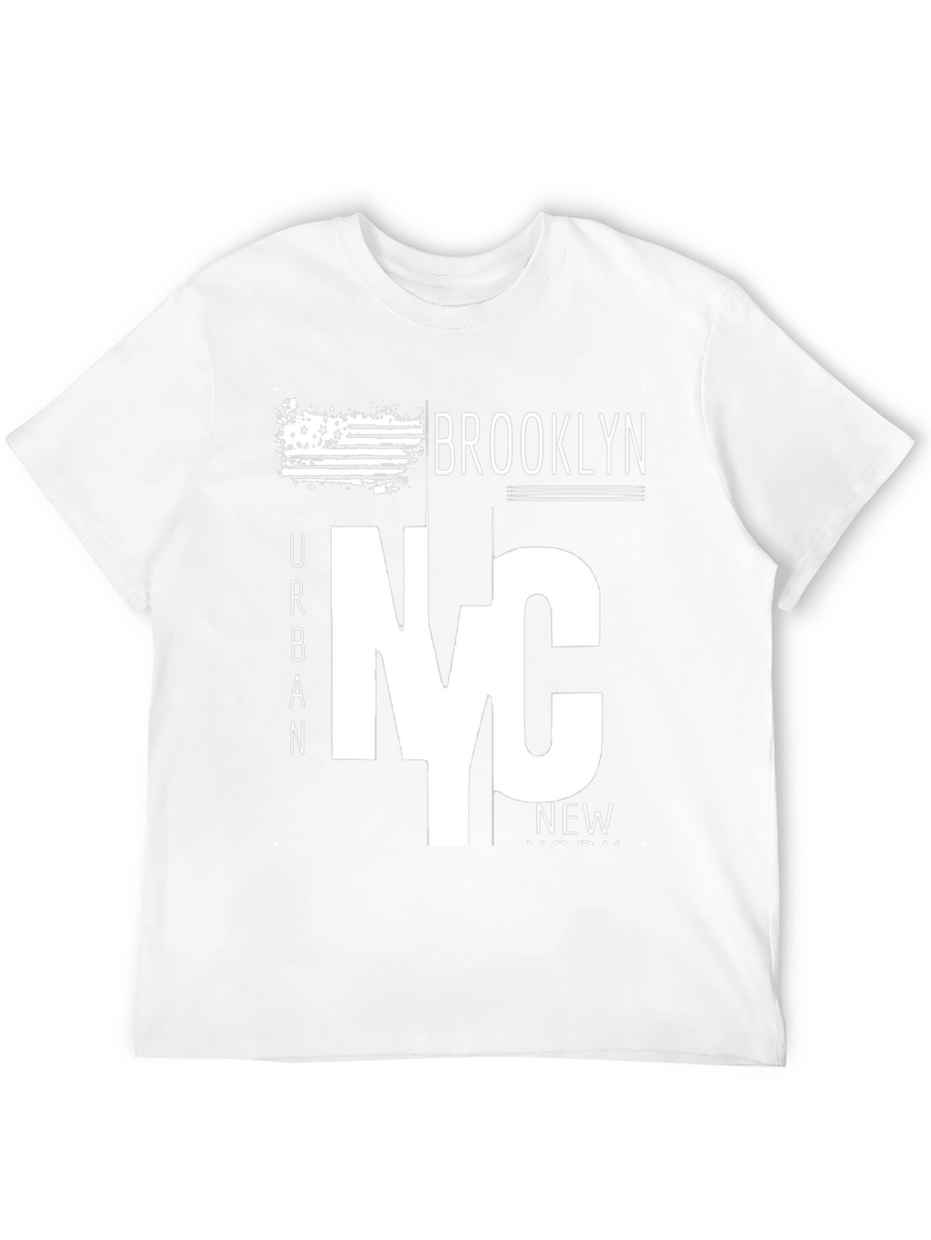 NYC Brooklyn Urban Graphic T-Shirt