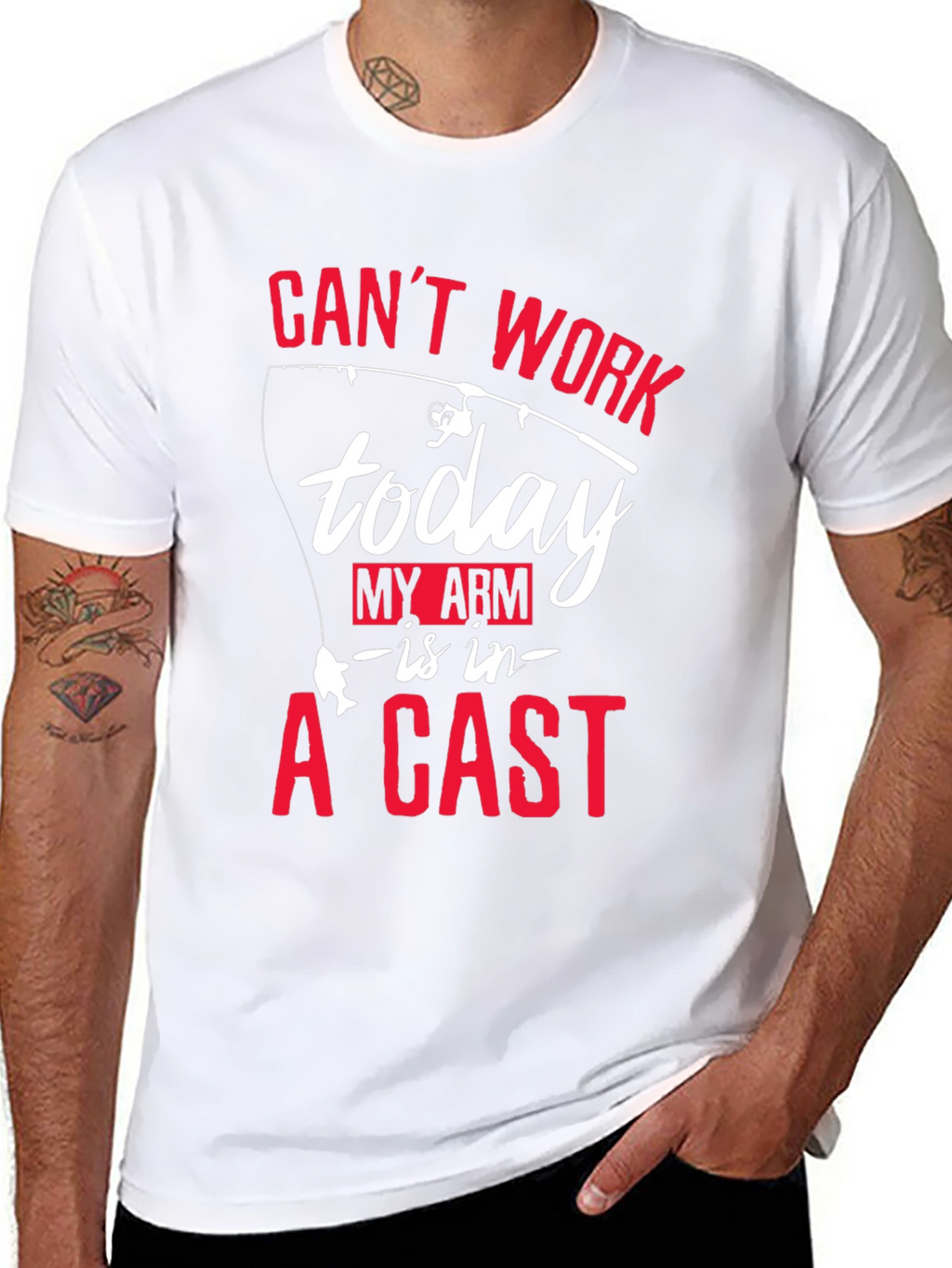Cant Work Today Fishing T-Shirt