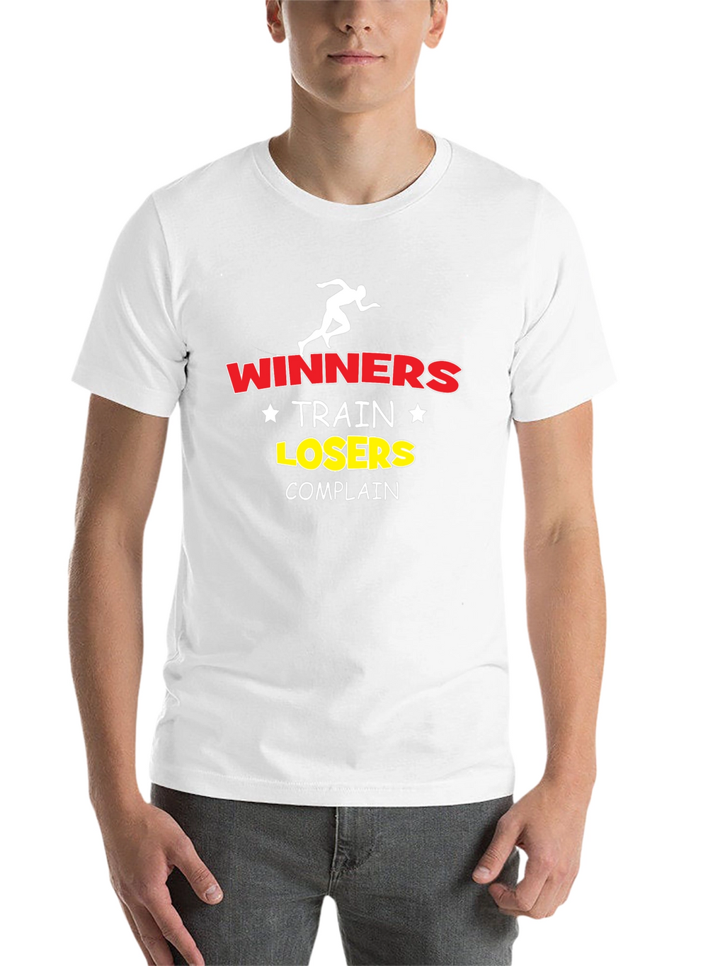 Winners Train Losers Complain T-Shirt