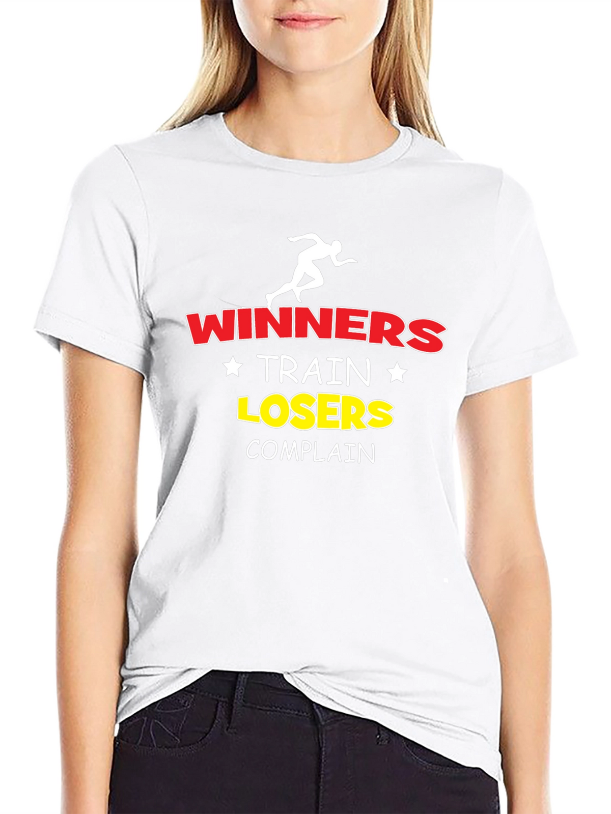 Winners Train Losers Complain T-Shirt