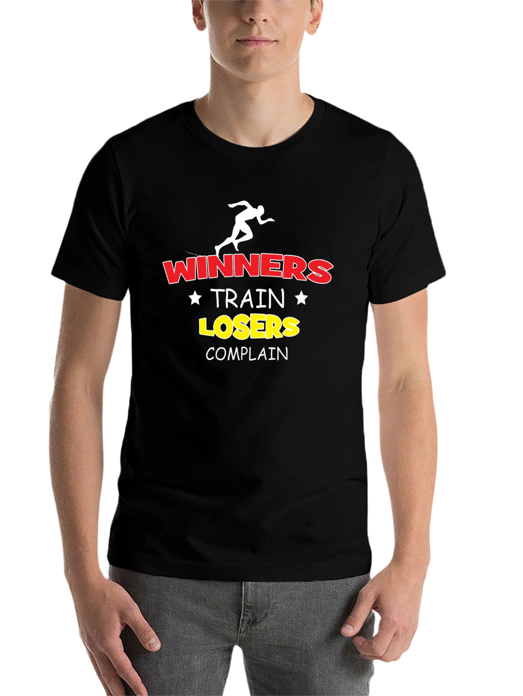 Winners Train Losers Complain T-Shirt