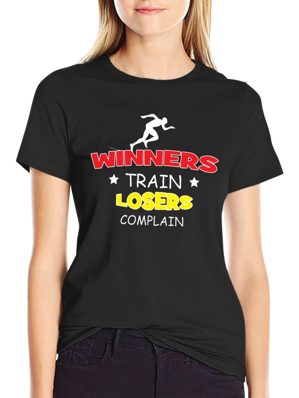 Winners Train Losers Complain T-Shirt