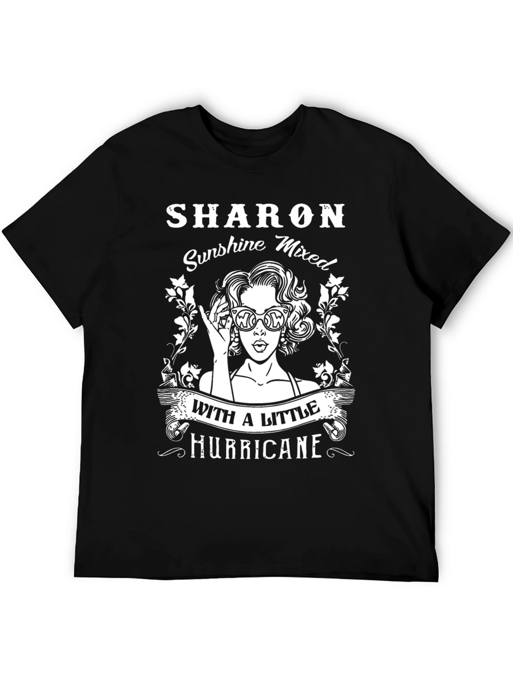 Sharon Sunshine Mixed Hurricane Graphic Tee