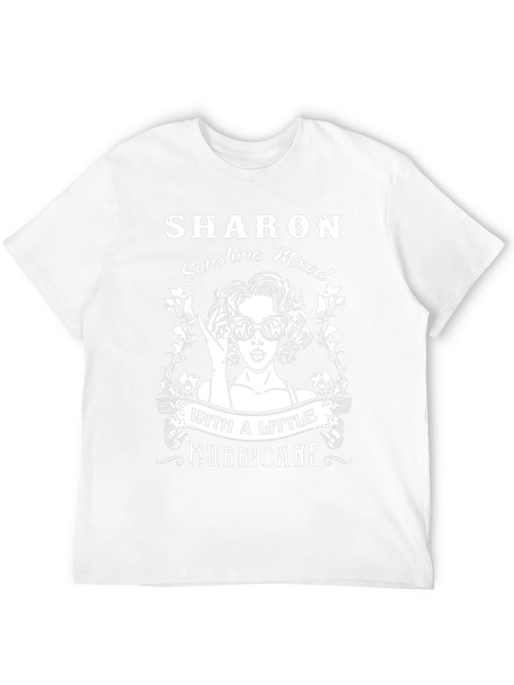 Sharon Sunshine Mixed Hurricane Graphic Tee