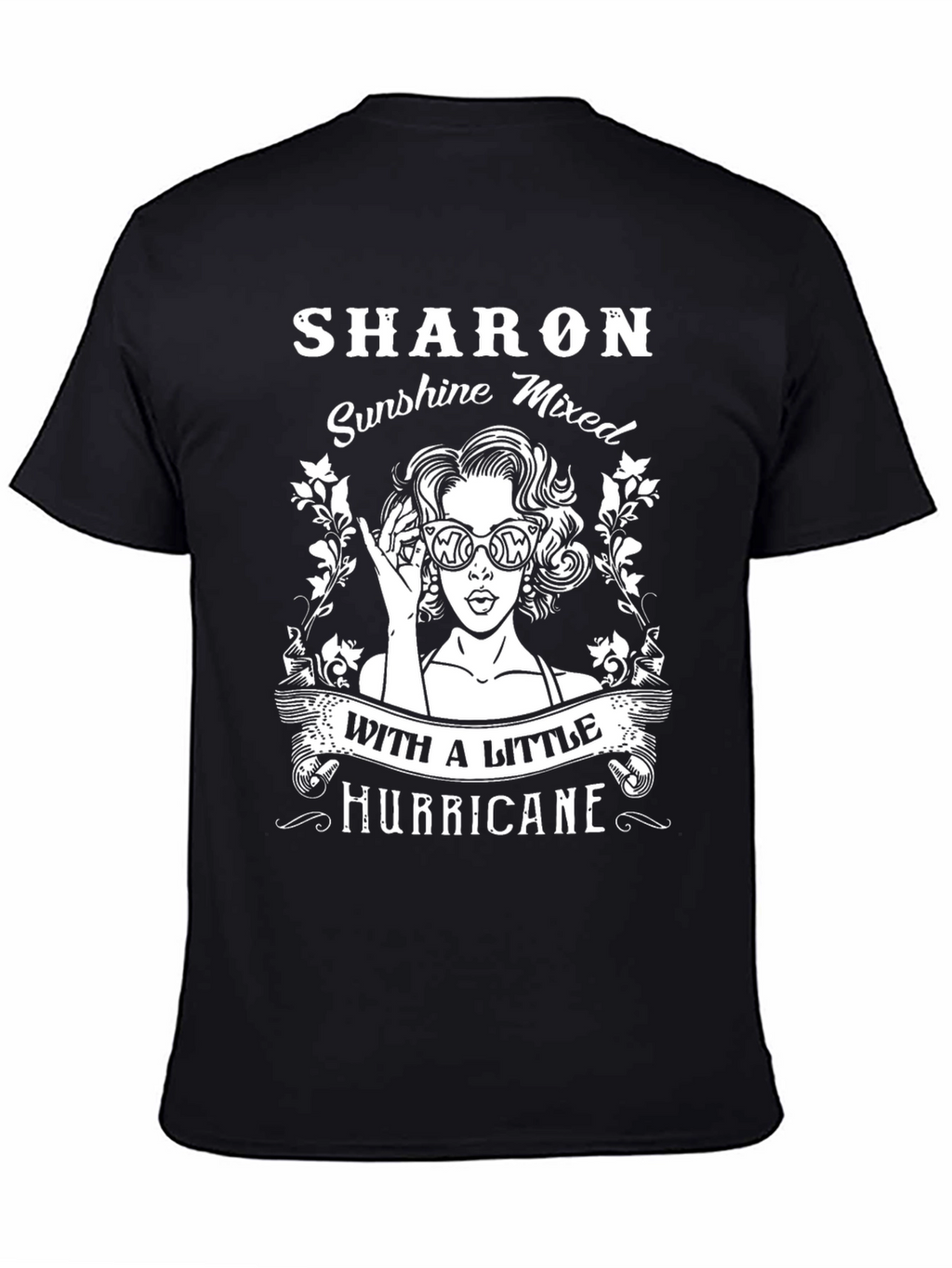 Sharon Sunshine Mixed Hurricane Graphic Tee