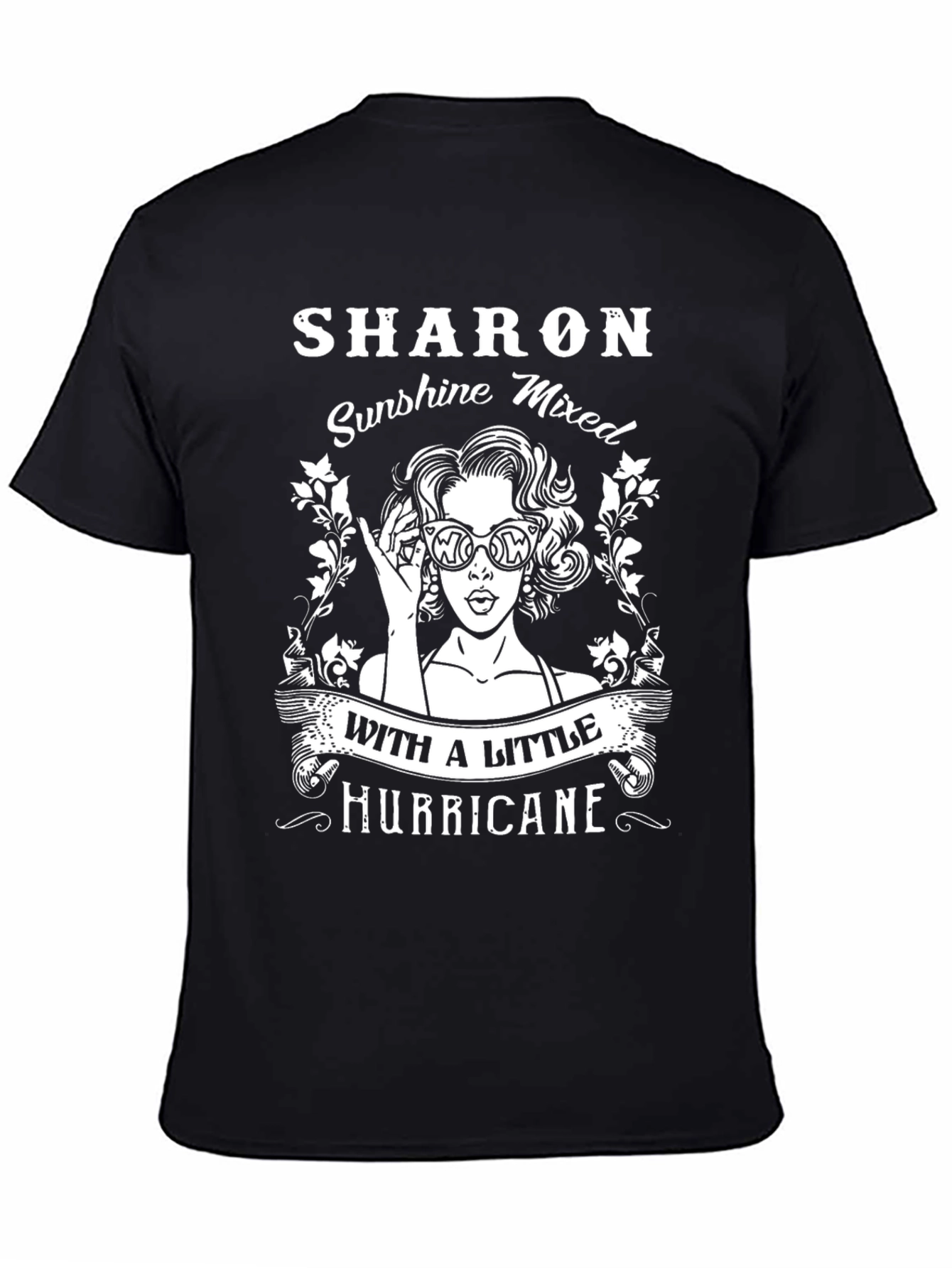 Sharon Sunshine Mixed Hurricane Graphic Tee