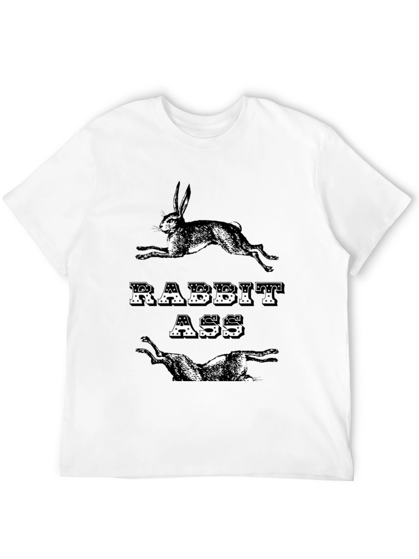 Rabbit Ass T-Shirt - Funny Graphic Tee