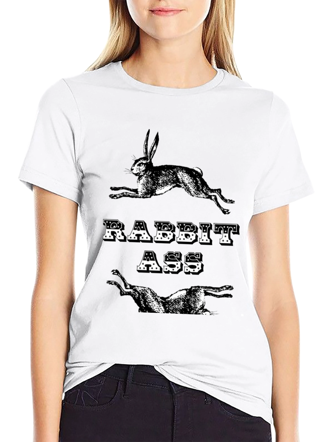 Rabbit Ass T-Shirt - Funny Graphic Tee