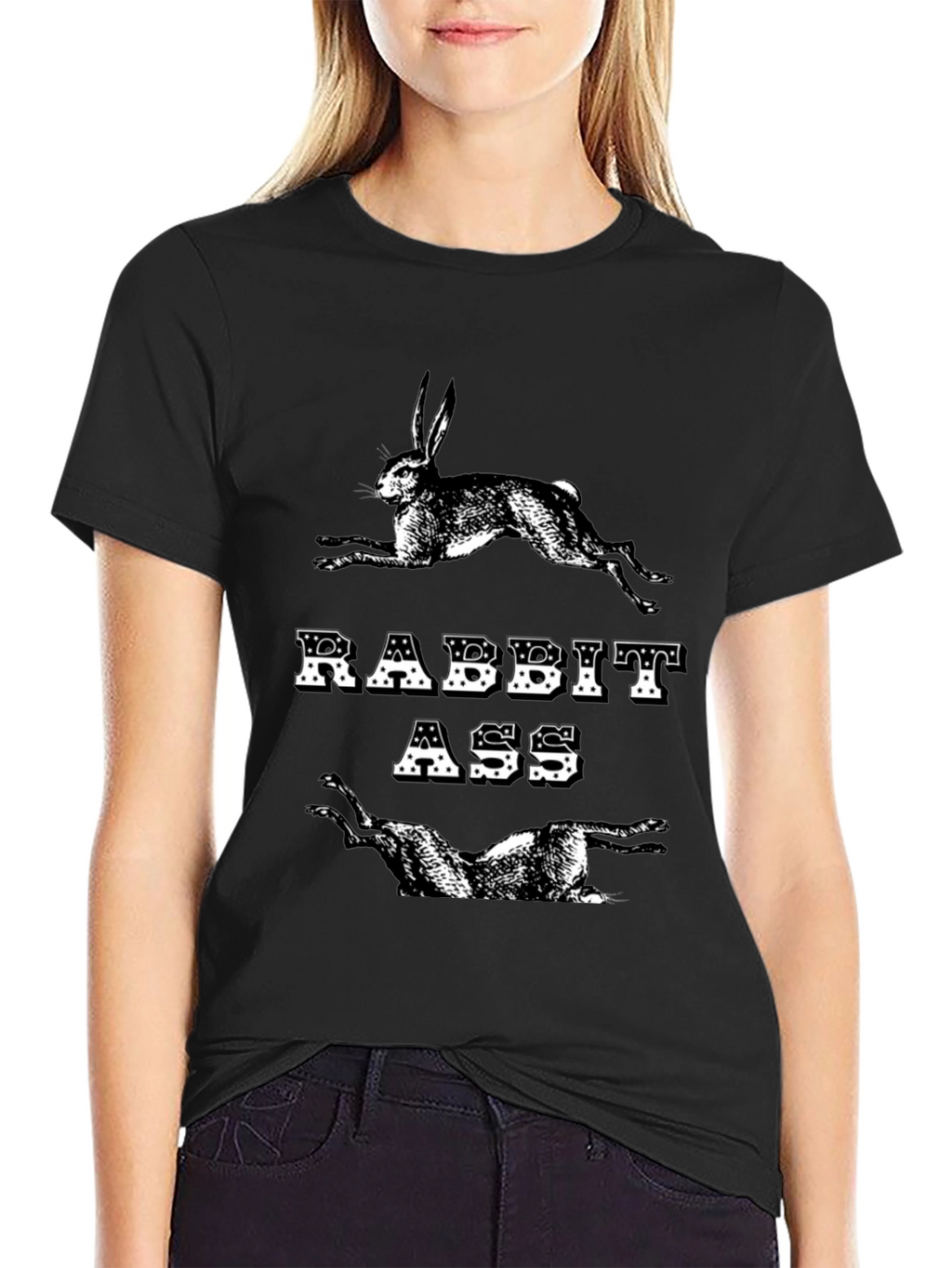 Rabbit Ass T-Shirt - Funny Graphic Tee