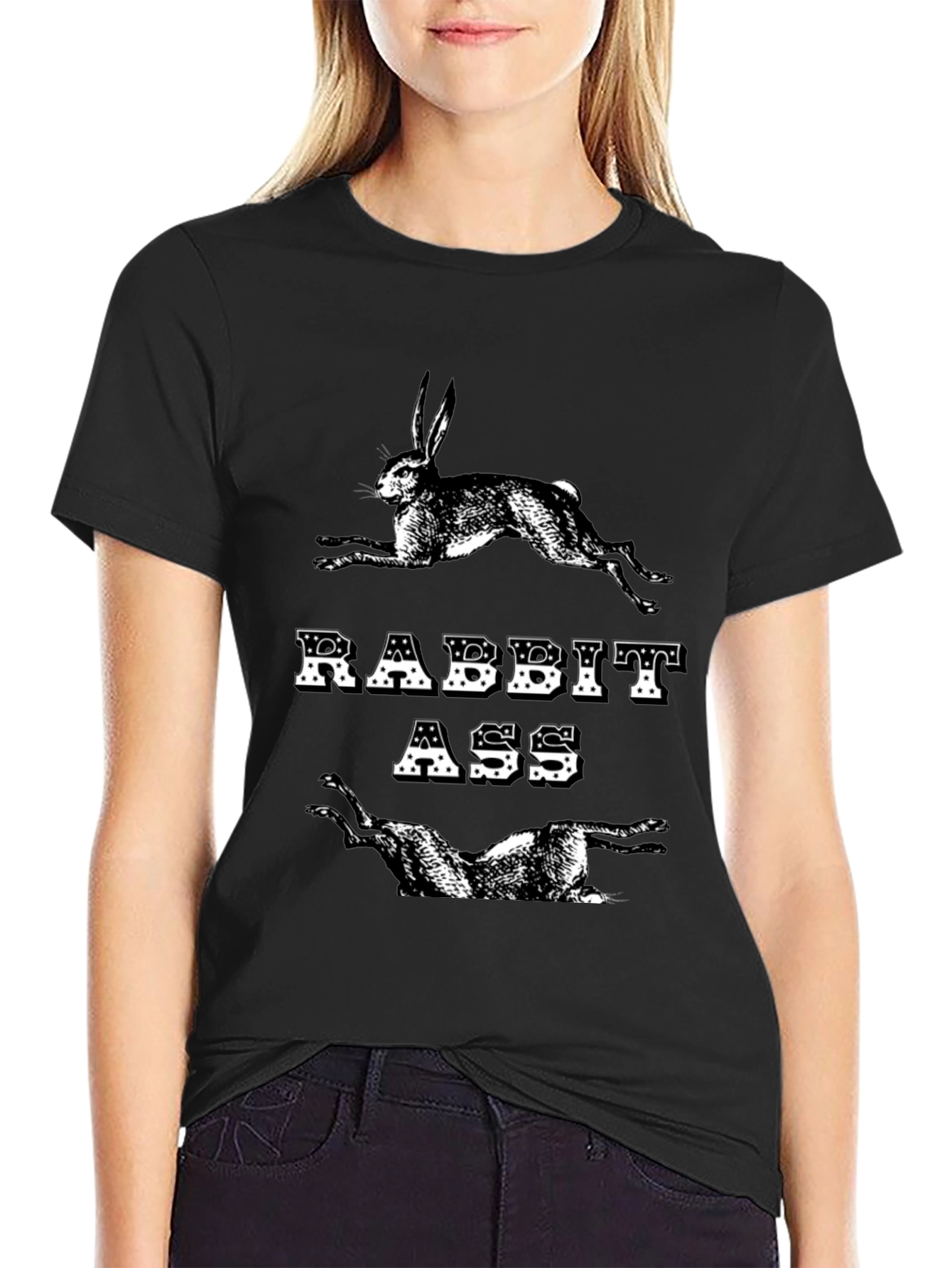 Rabbit Ass T-Shirt - Funny Graphic Tee