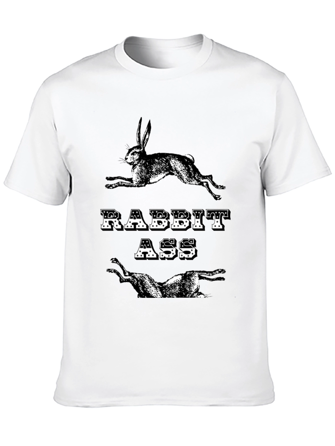 Rabbit Ass T-Shirt - Funny Graphic Tee