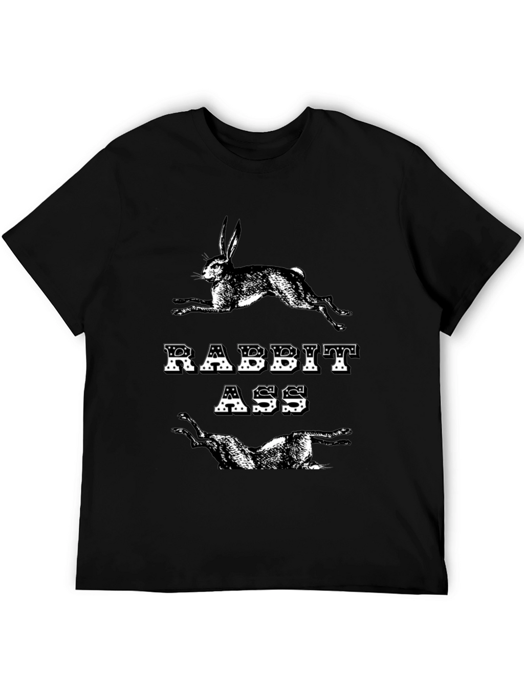 Rabbit Ass T-Shirt - Funny Graphic Tee
