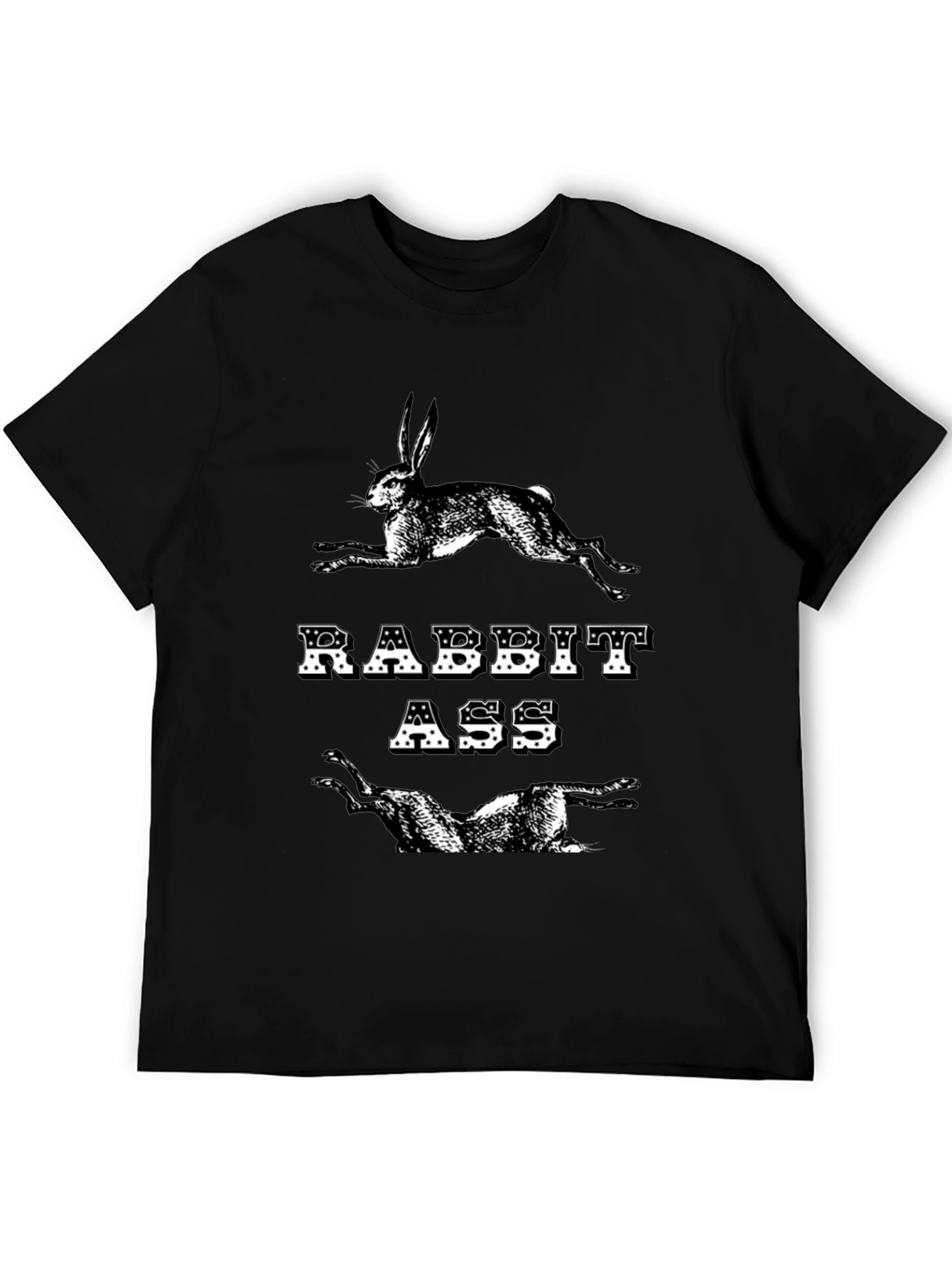 Rabbit Ass T-Shirt - Funny Graphic Tee