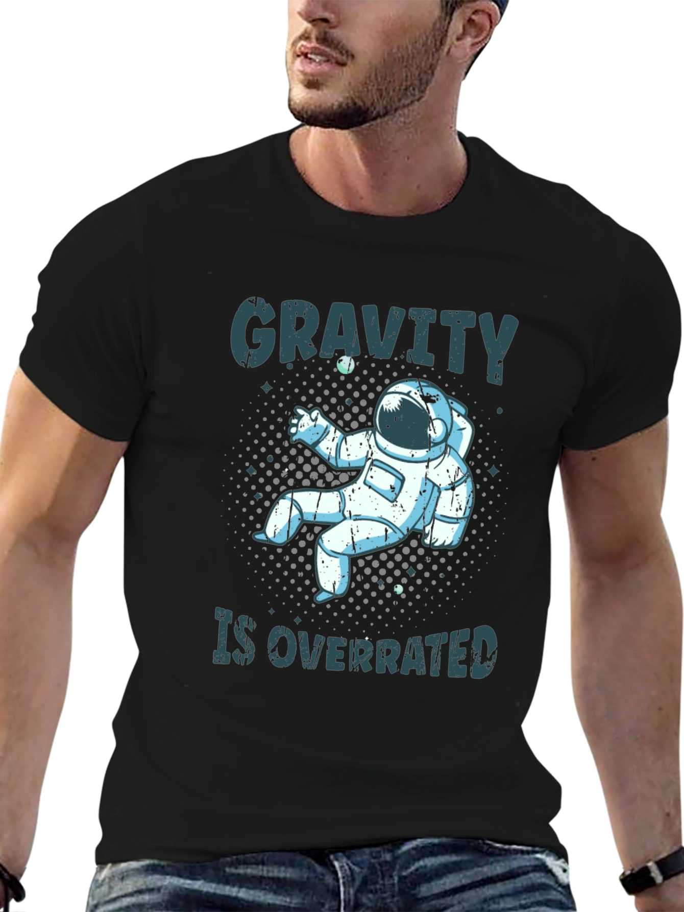 Gravity is Overrated Graphic T-Shirt