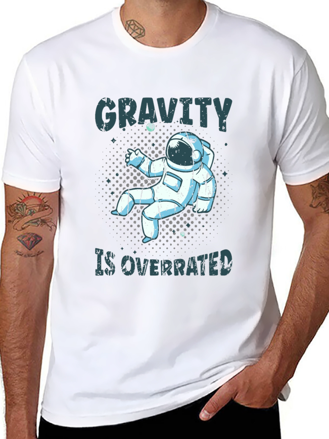 Gravity is Overrated Graphic T-Shirt