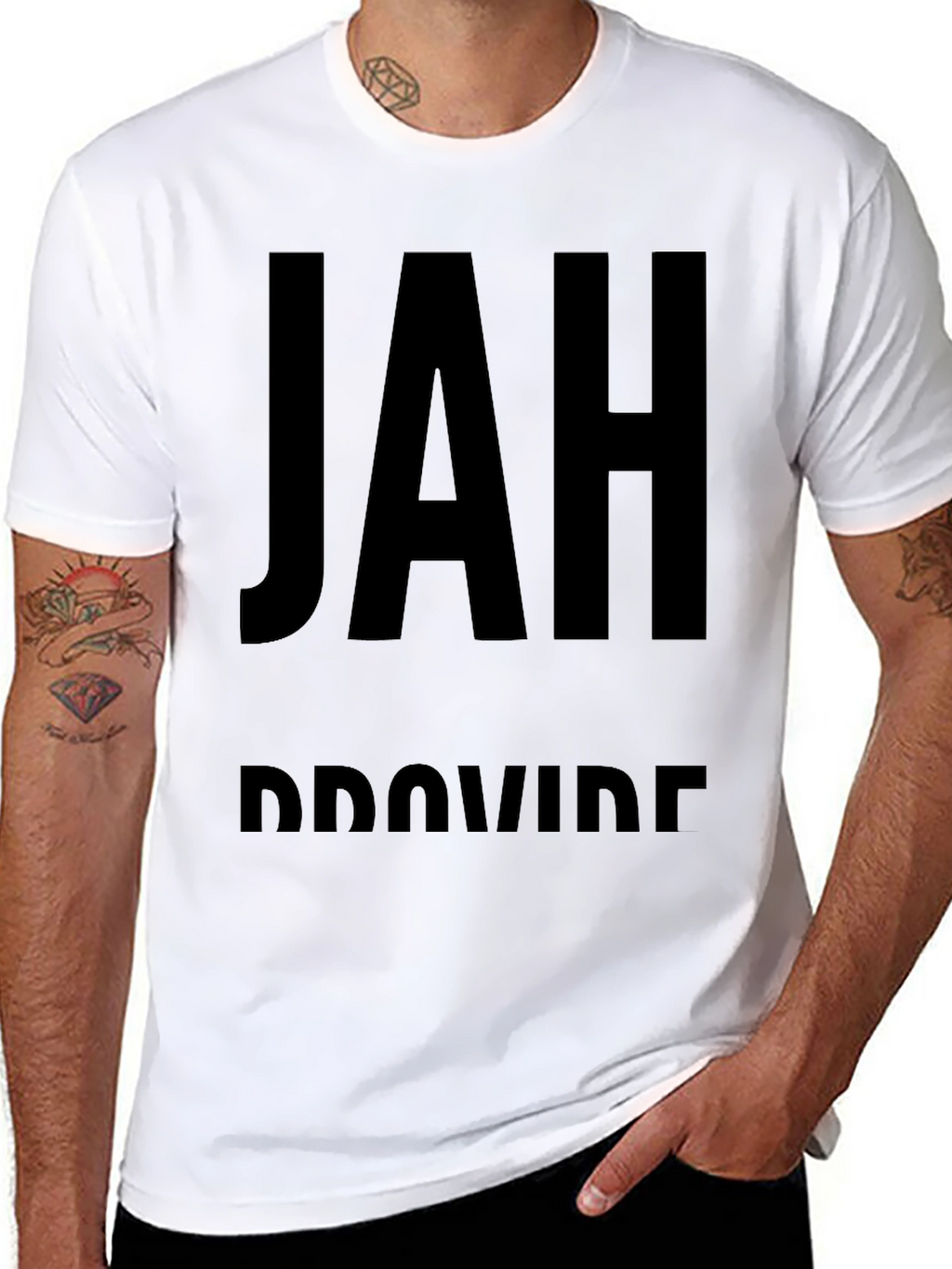 JAH PROVIDE Graphic Print T-Shirt - Unisex
