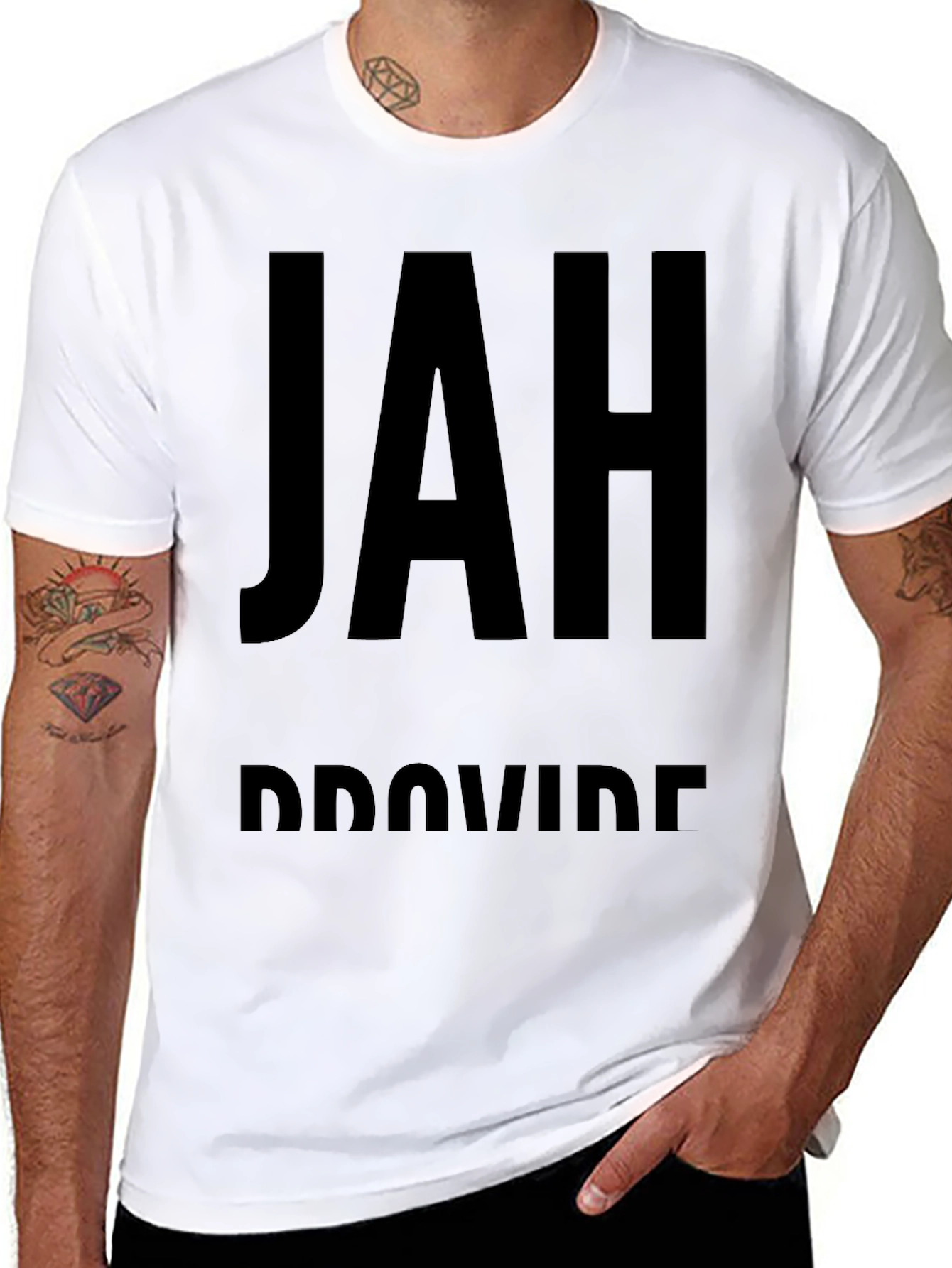 JAH PROVIDE Graphic Print T-Shirt - Unisex