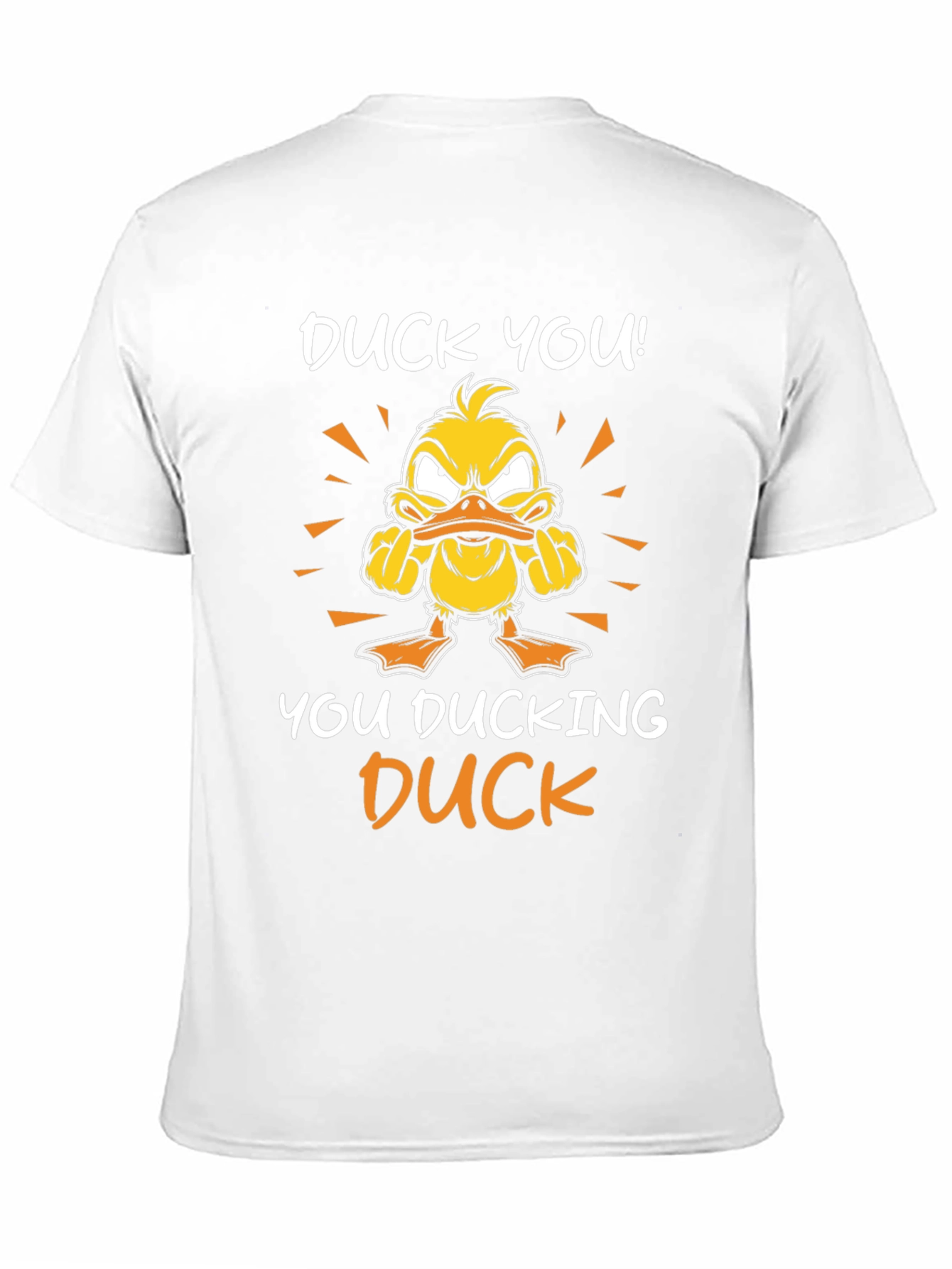 Duck You! Graphic Tee - Offensive Duck Humor