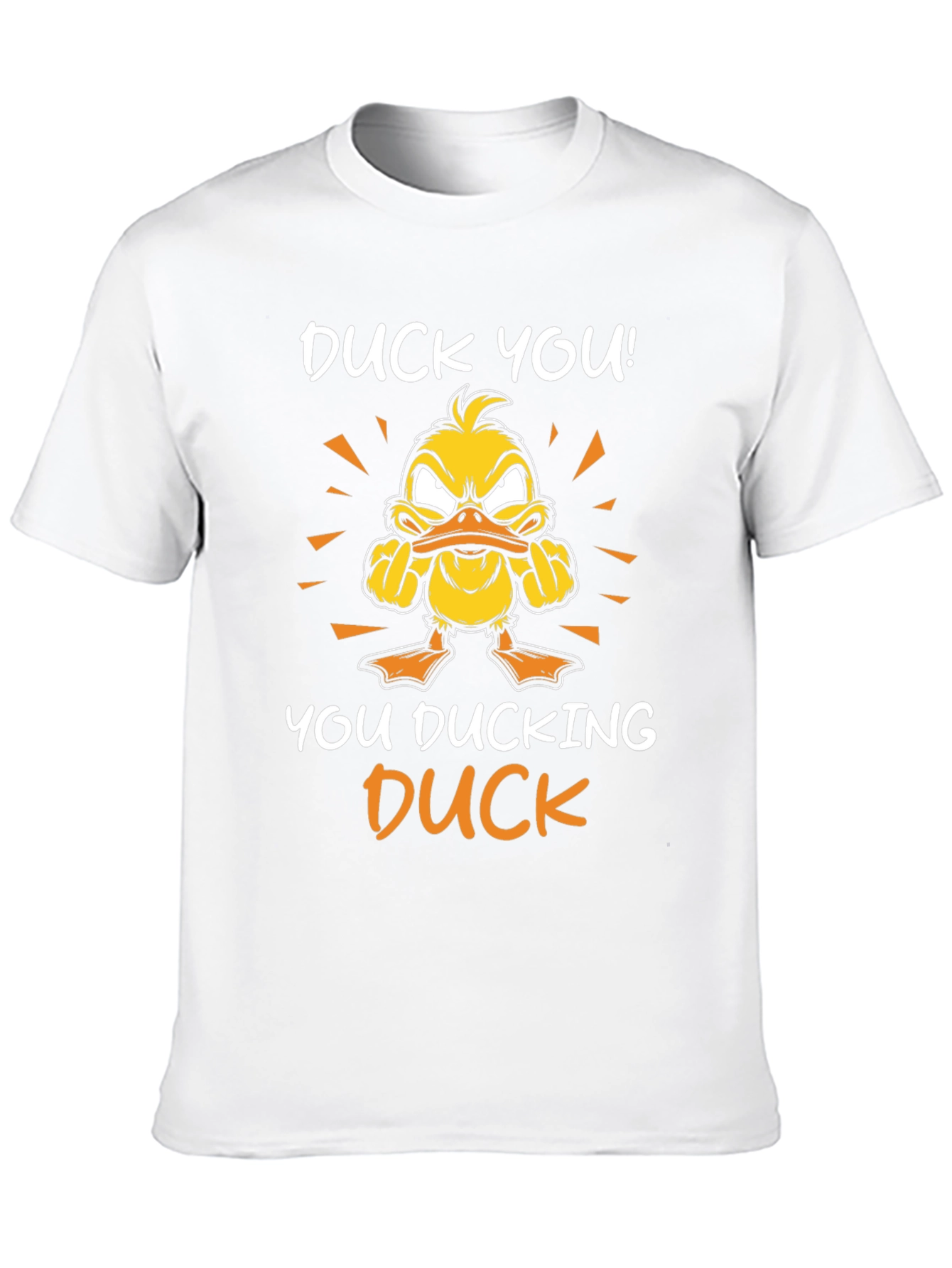 Duck You! Graphic Tee - Offensive Duck Humor
