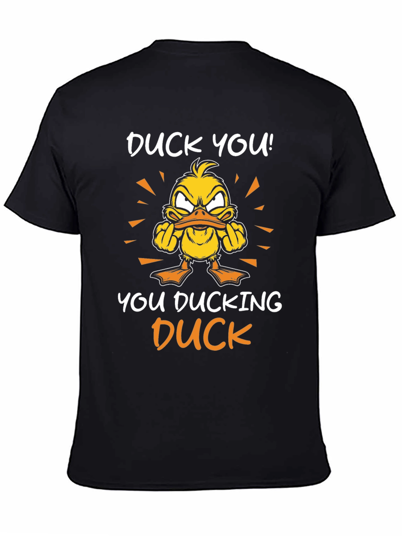 Duck You! Graphic Tee - Offensive Duck Humor