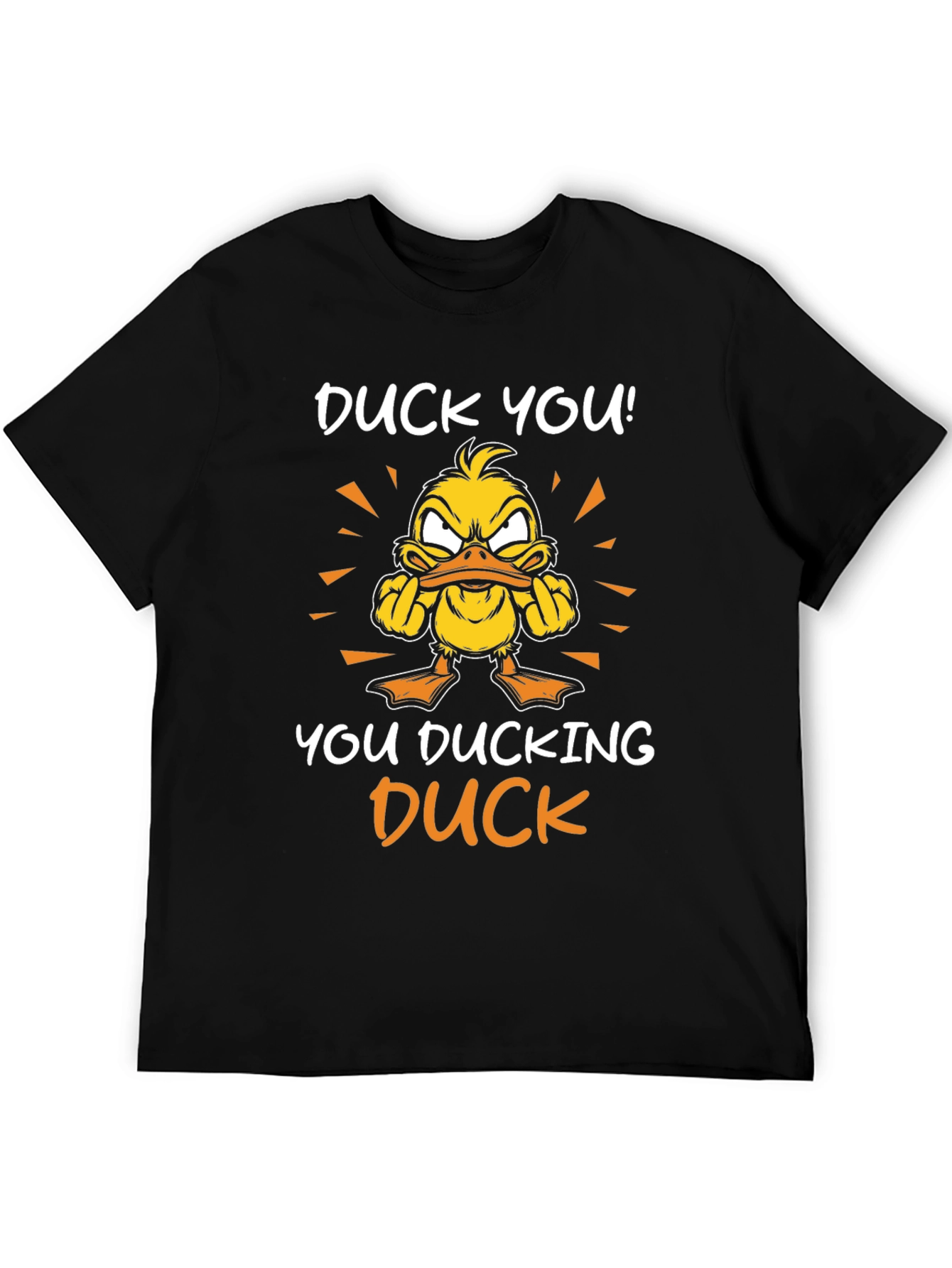 Duck You! Graphic Tee - Offensive Duck Humor