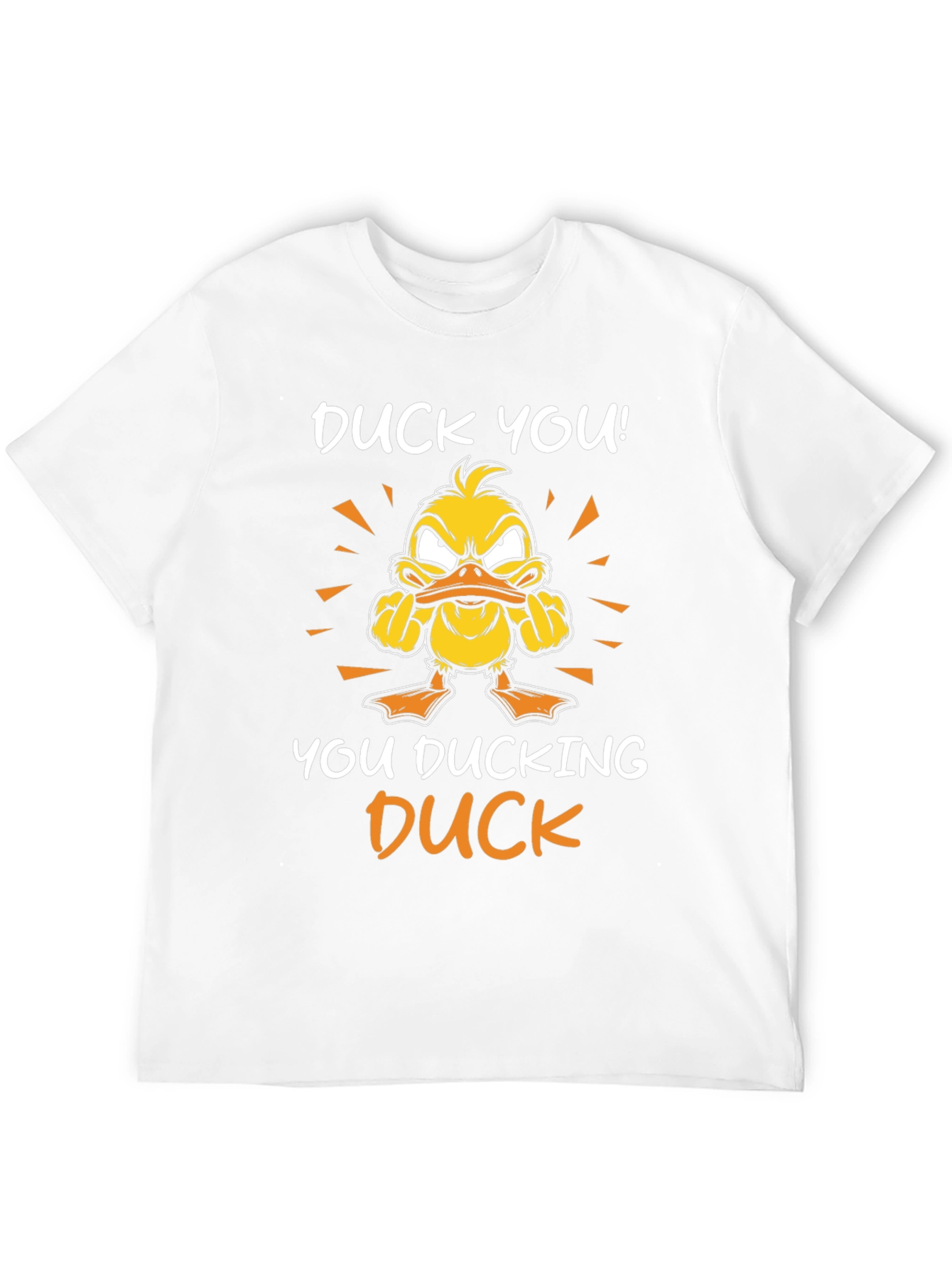 Duck You! Graphic Tee - Offensive Duck Humor
