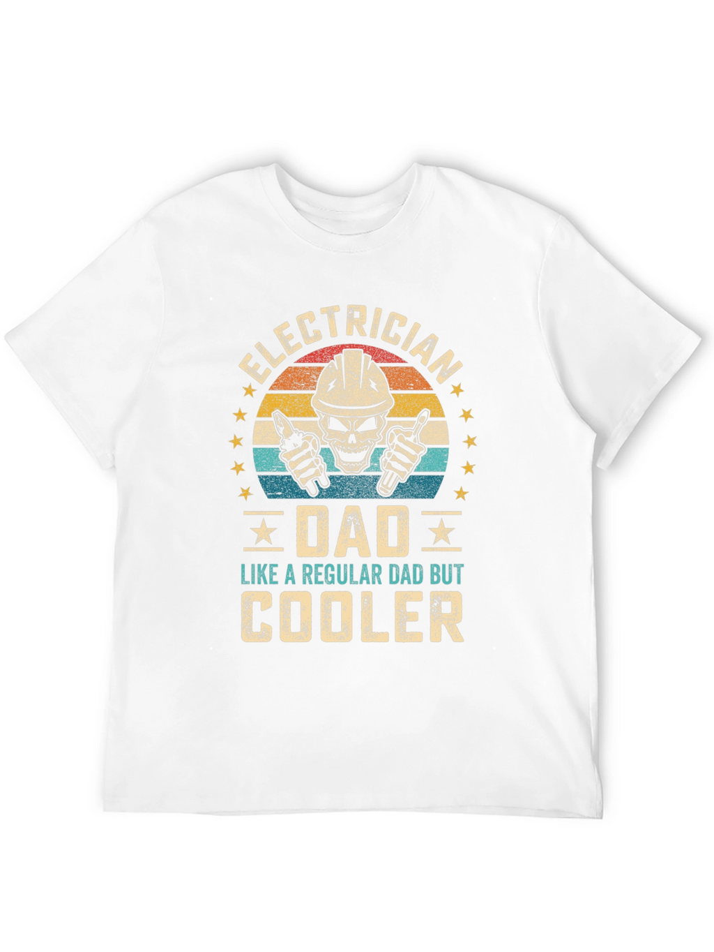 Electrician Dad Graphic Tee - Cooler Than Regular!