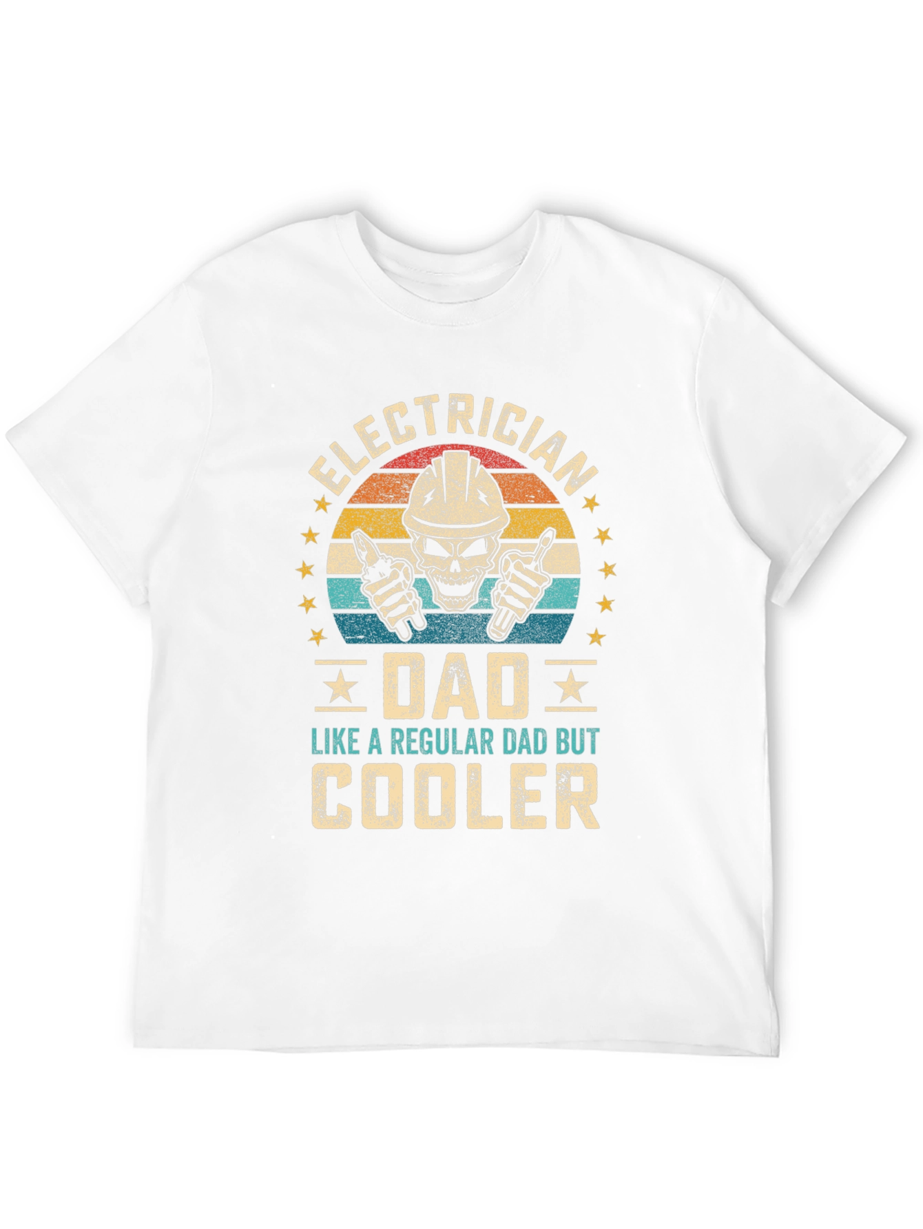 Electrician Dad Graphic Tee - Cooler Than Regular!