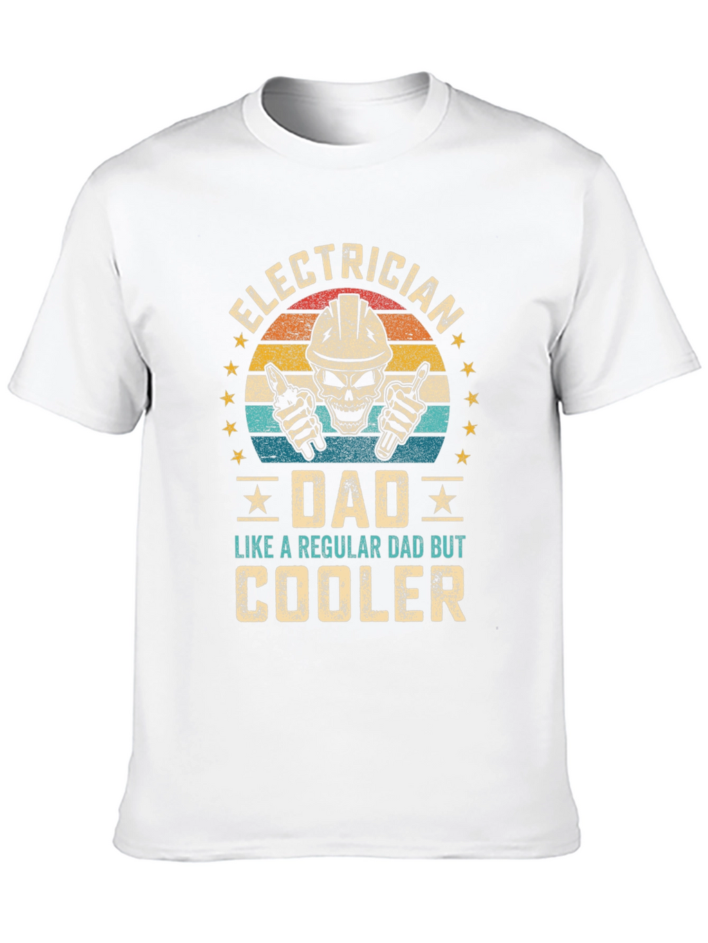 Electrician Dad Graphic Tee - Cooler Than Regular!