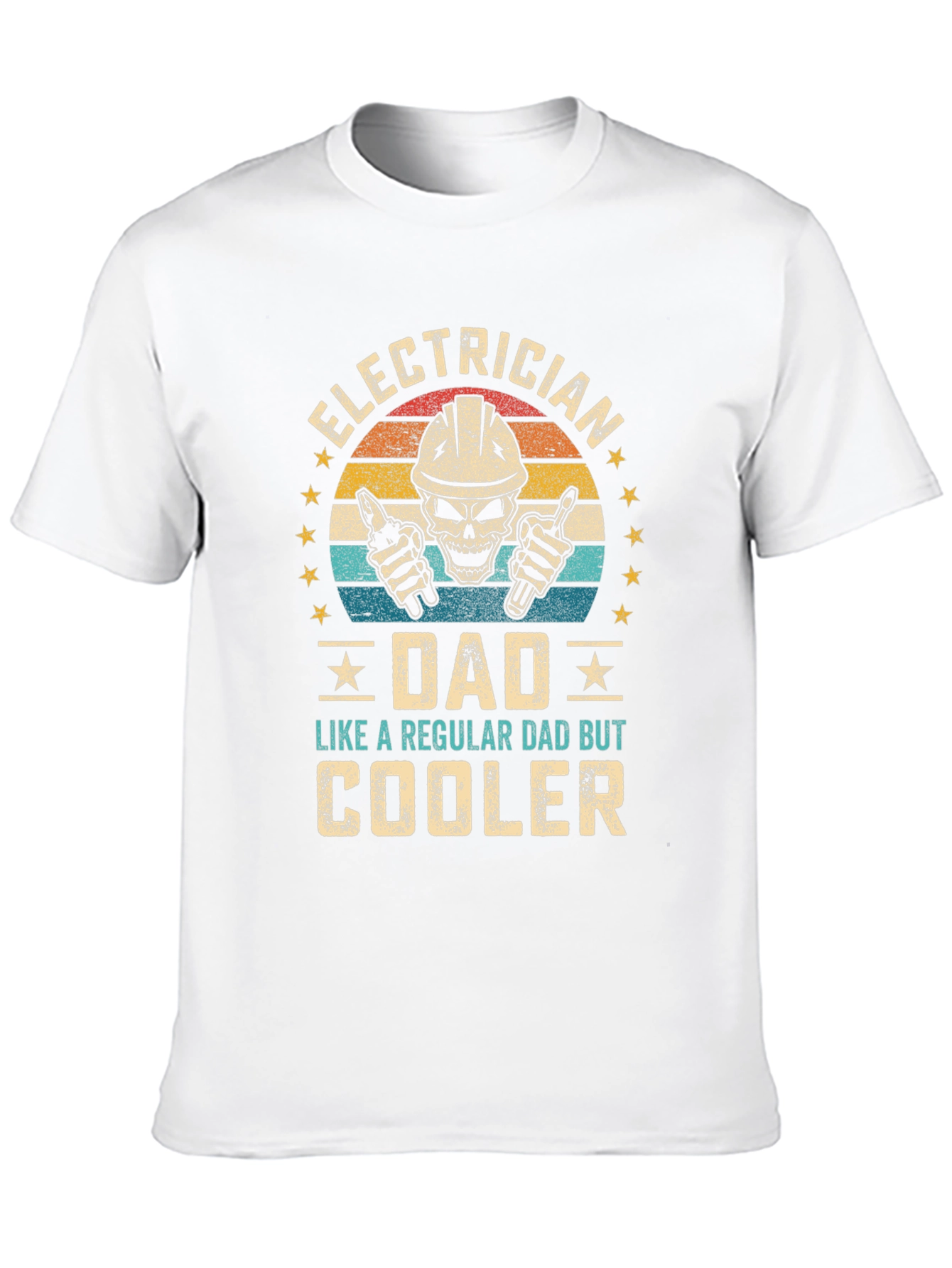 Electrician Dad Graphic Tee - Cooler Than Regular!
