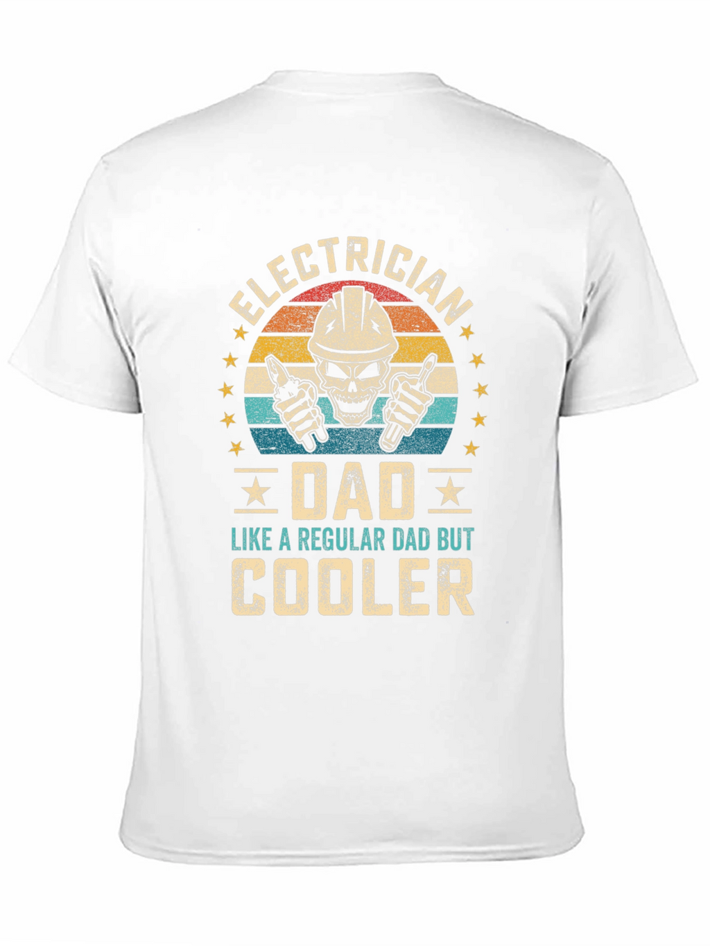 Electrician Dad Graphic Tee - Cooler Than Regular!