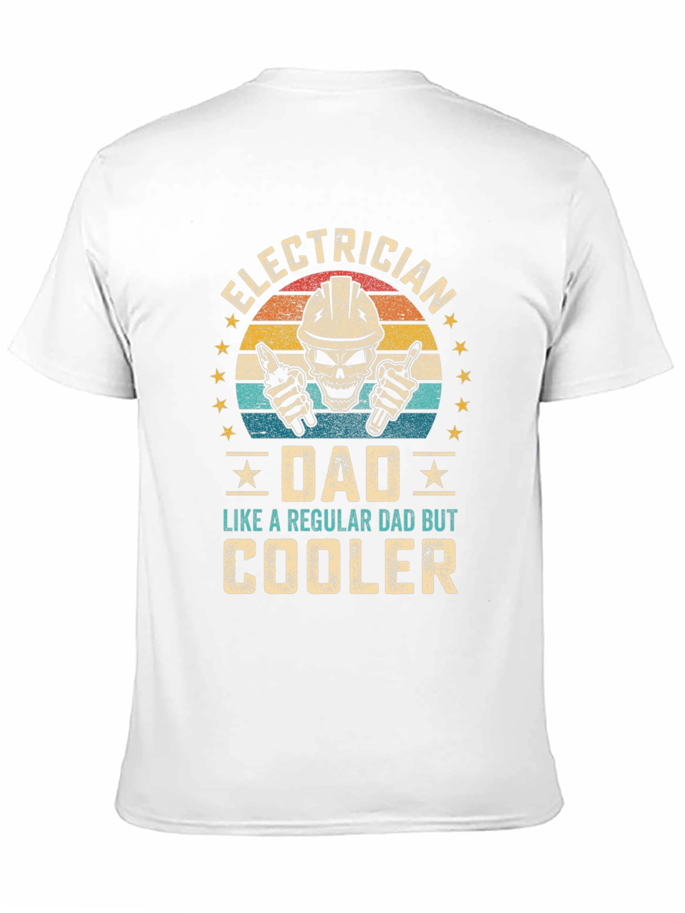 Electrician Dad Graphic Tee - Cooler Than Regular!