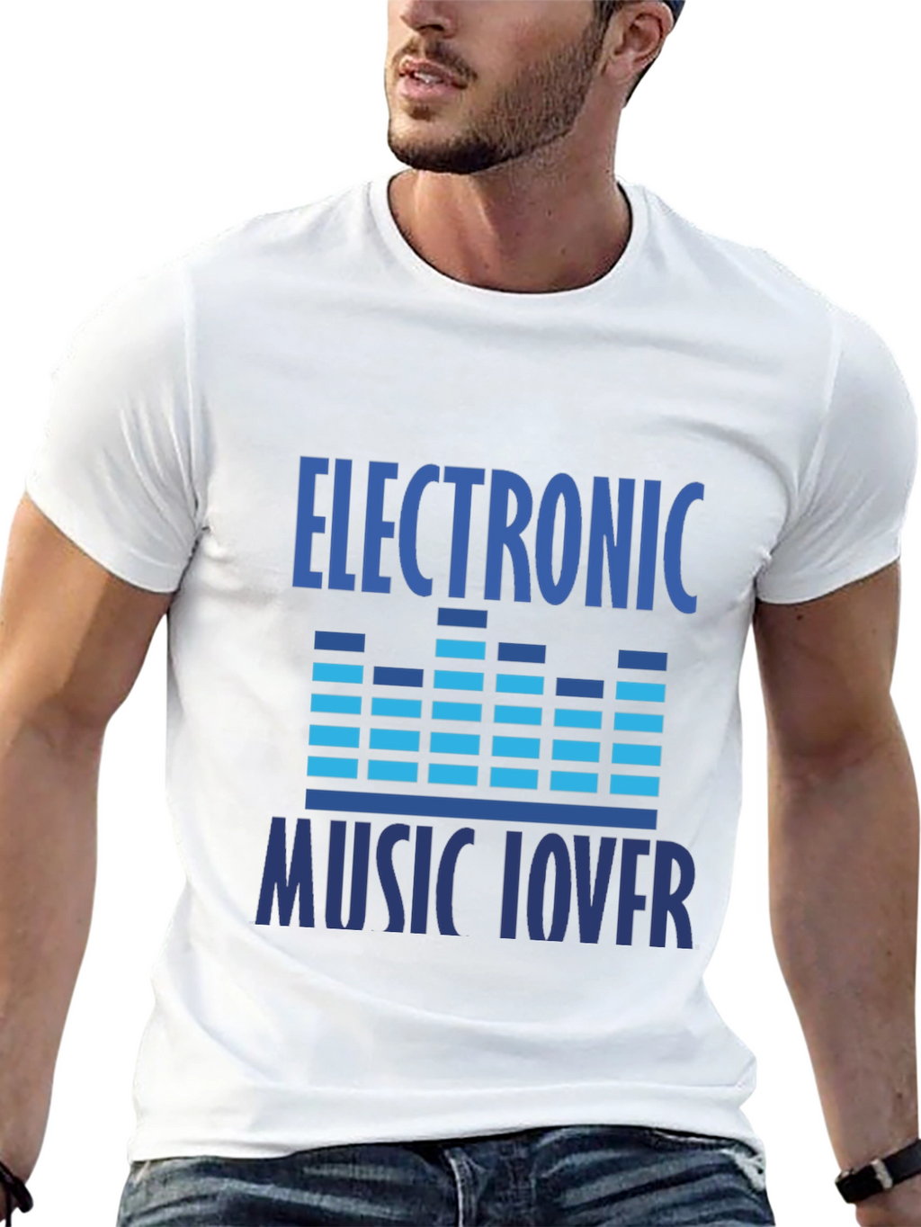 Electronic Music Lover Graphic T-Shirt