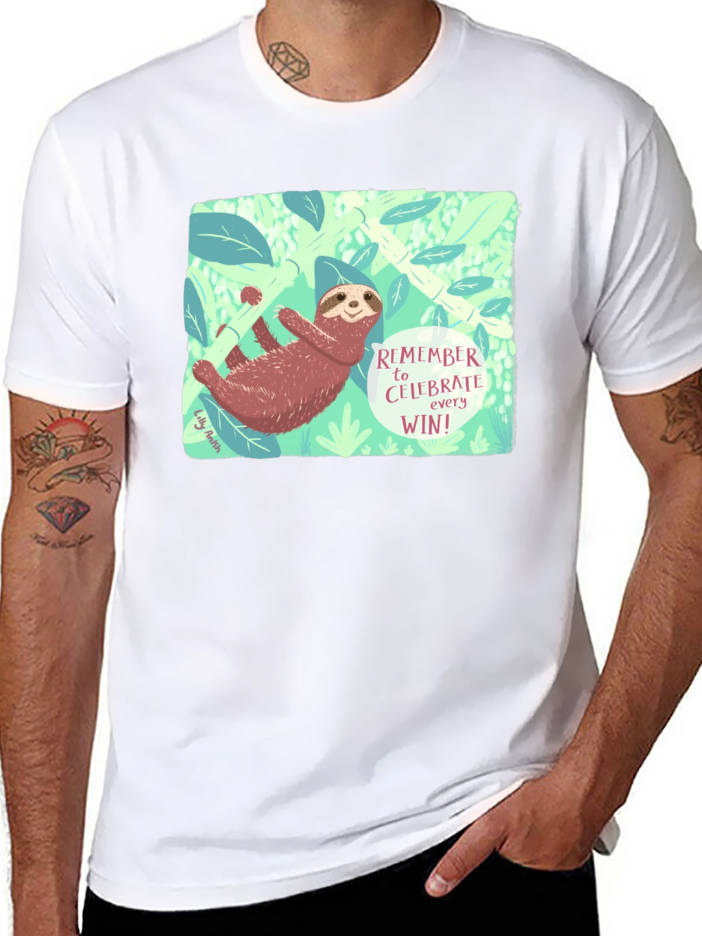 Sloth Celebrate Every Win T-Shirt