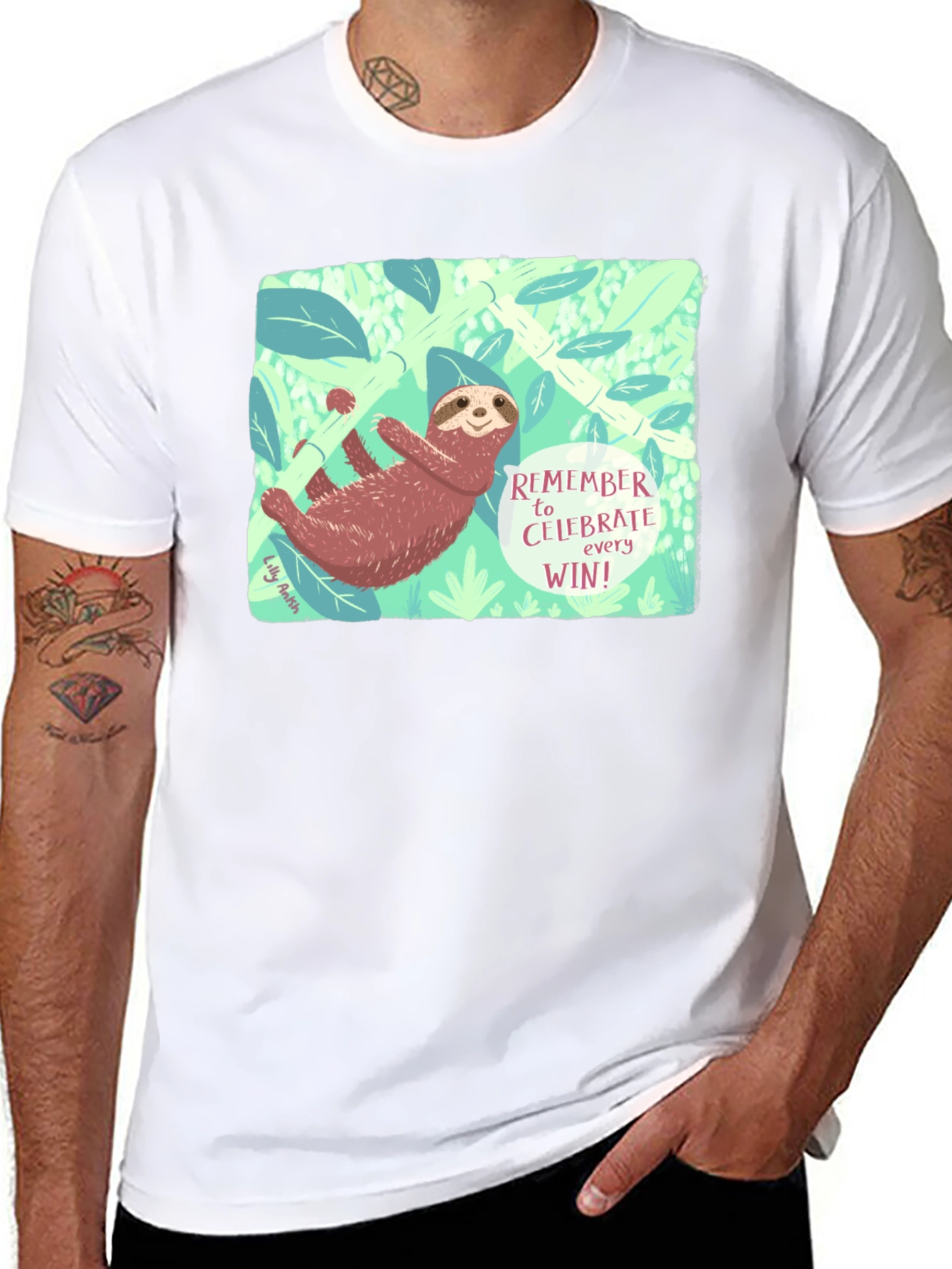 Sloth Celebrate Every Win T-Shirt