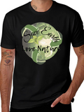 Eco-Friendly Save Earth Graphic T-Shirt