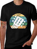 Retro Guitar Headstock T-Shirt - Musician Gift