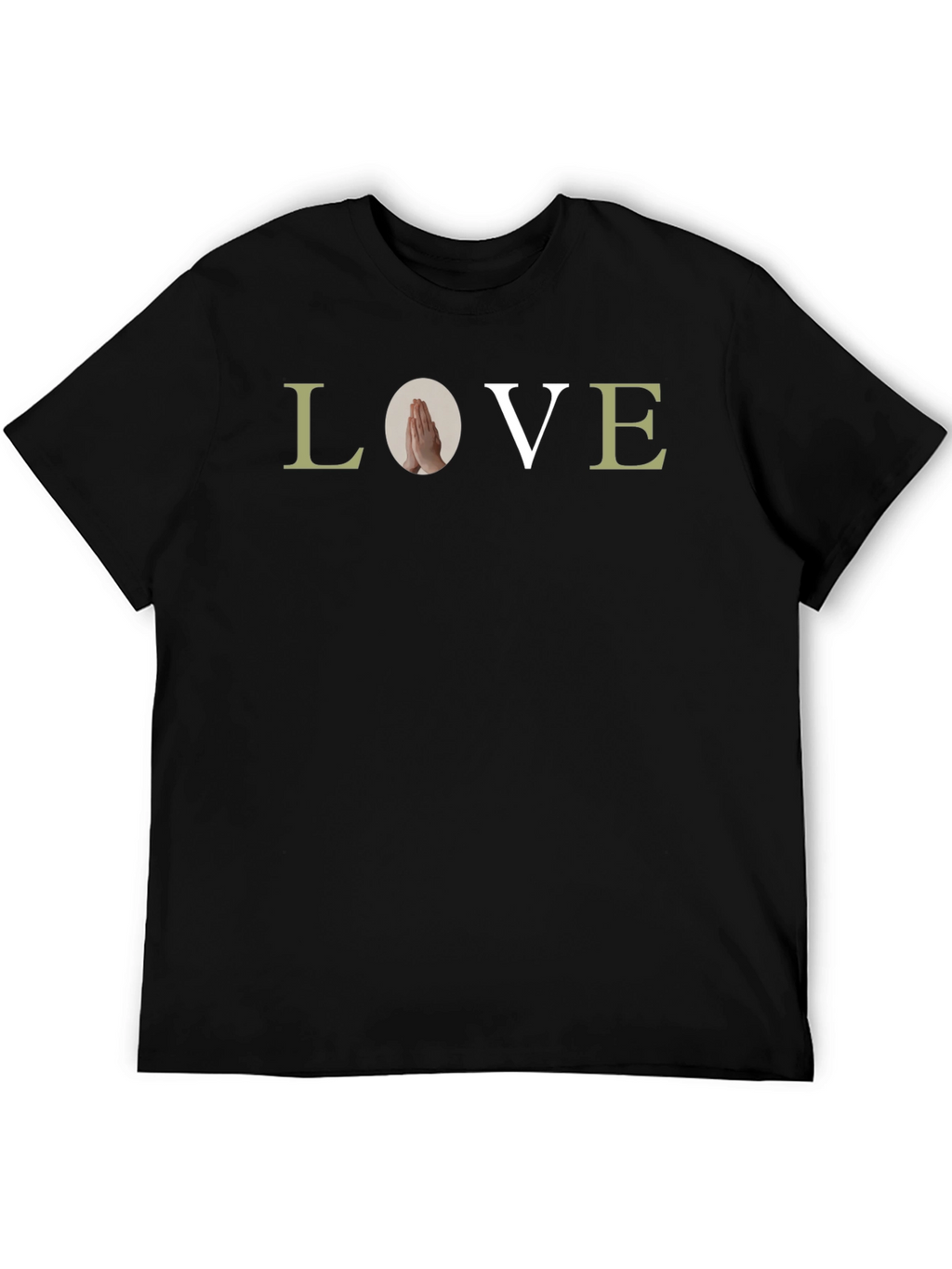 Love Graphic Print T-Shirt - Casual Tee