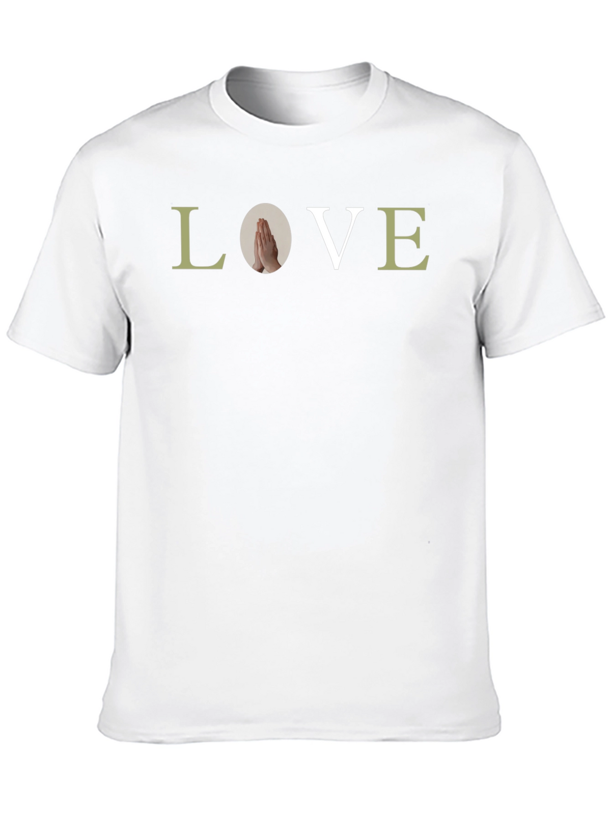 Love Graphic Print T-Shirt - Casual Tee