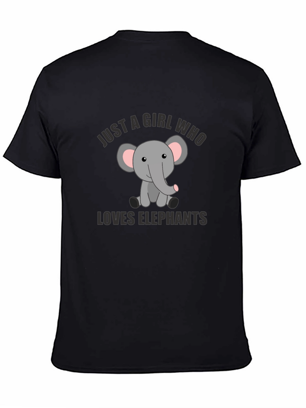 Girl Who Loves Elephants T-Shirt