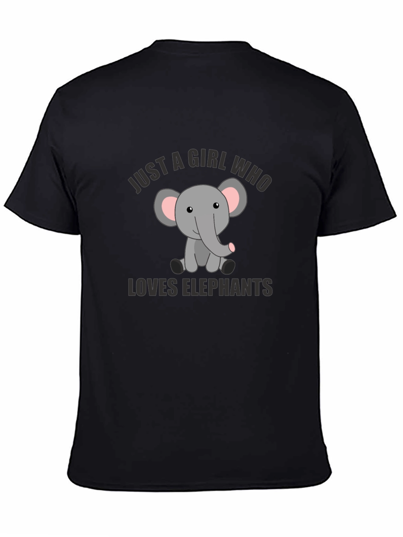 Girl Who Loves Elephants T-Shirt