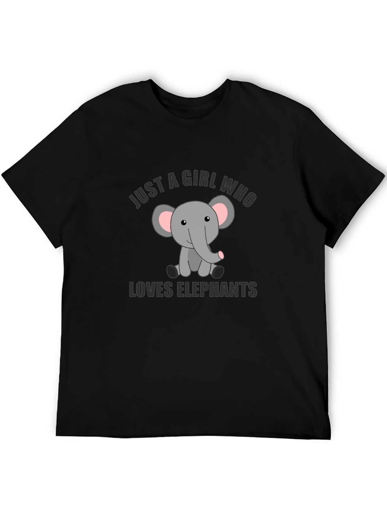 Girl Who Loves Elephants T-Shirt