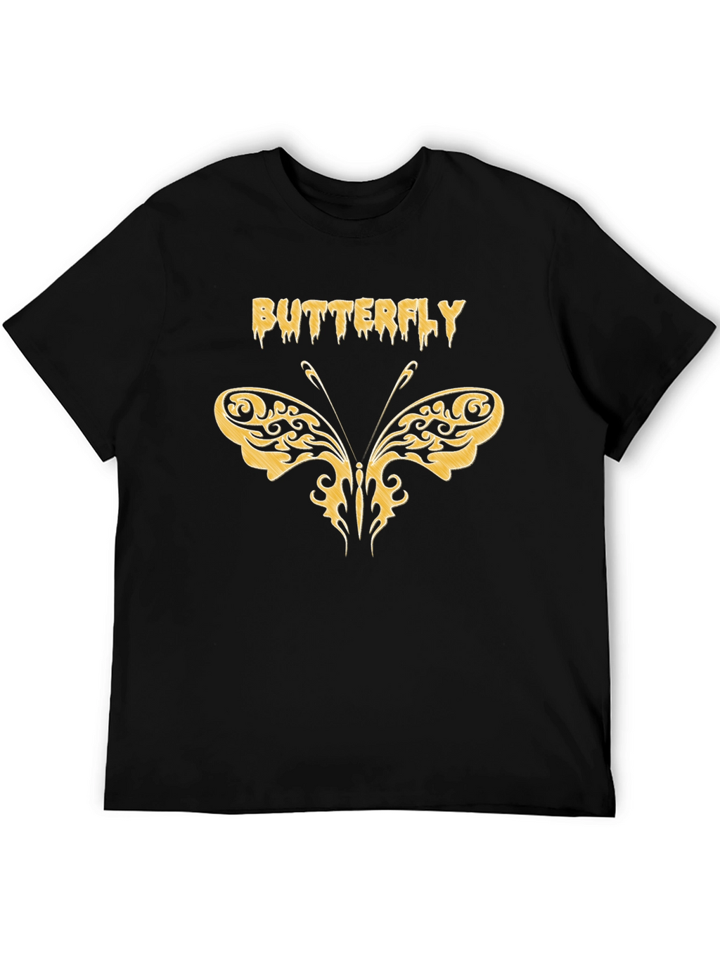 Butterfly Graphic Print T-Shirt
