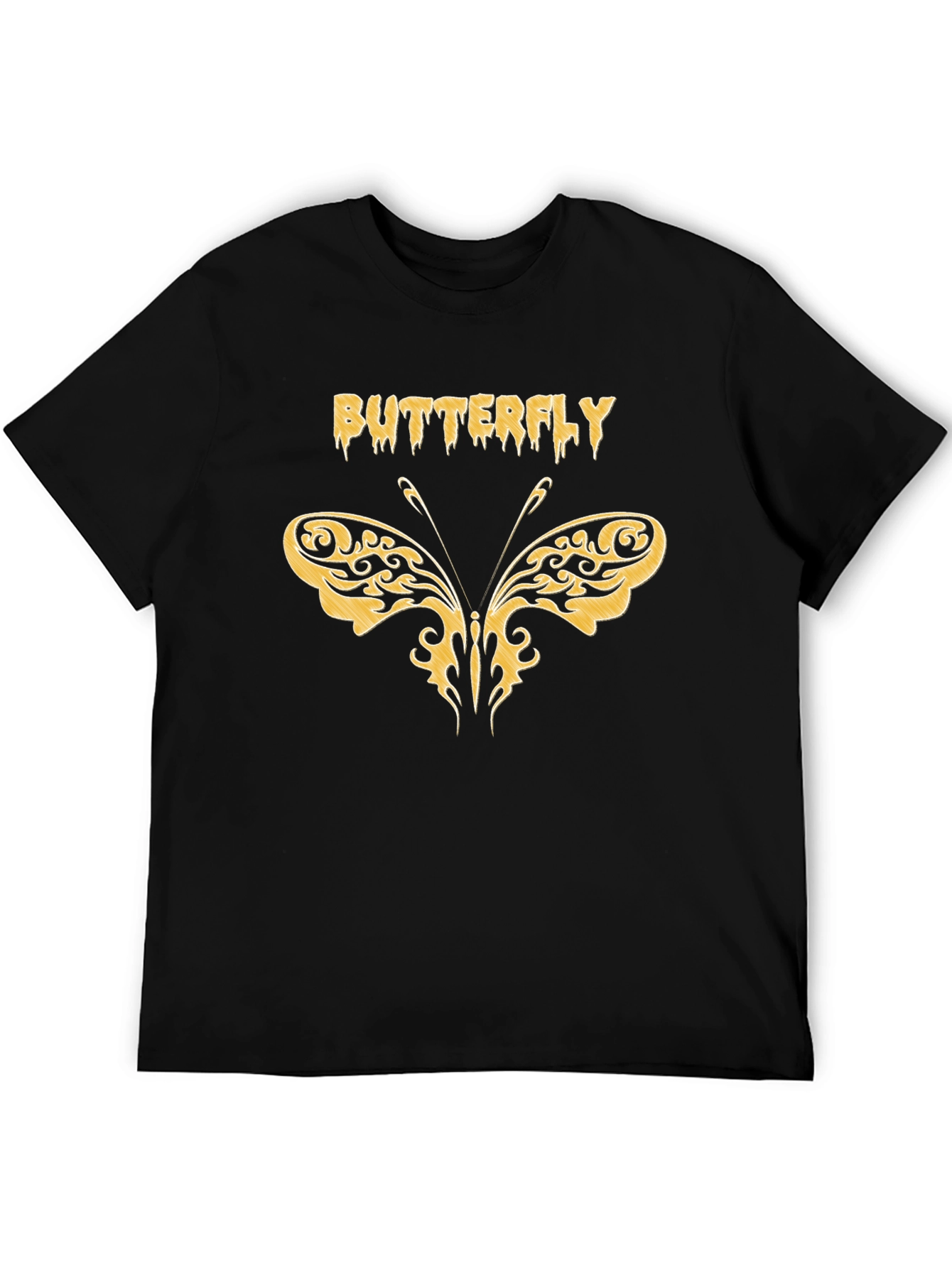 Butterfly Graphic Print T-Shirt