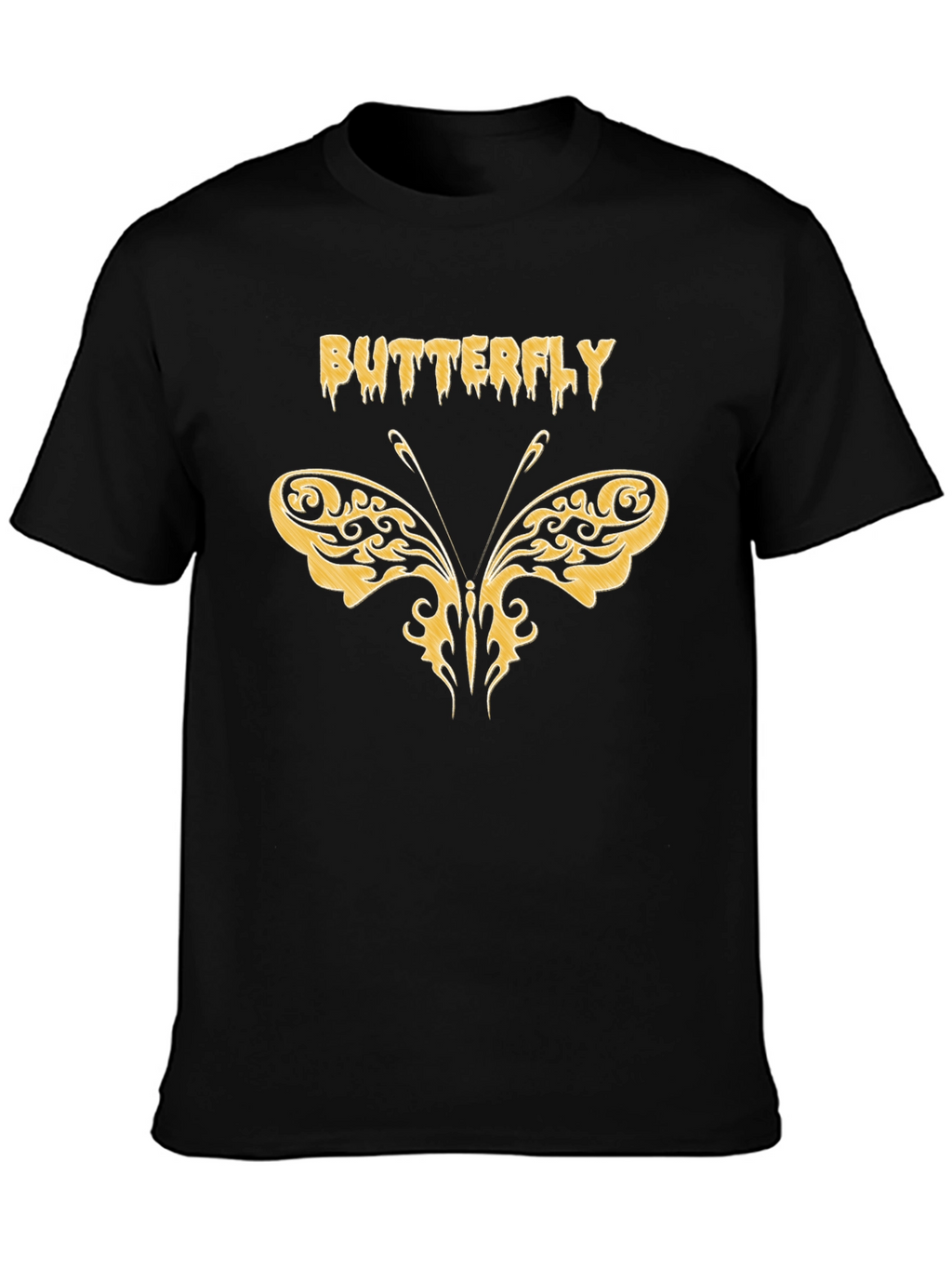 Butterfly Graphic Print T-Shirt